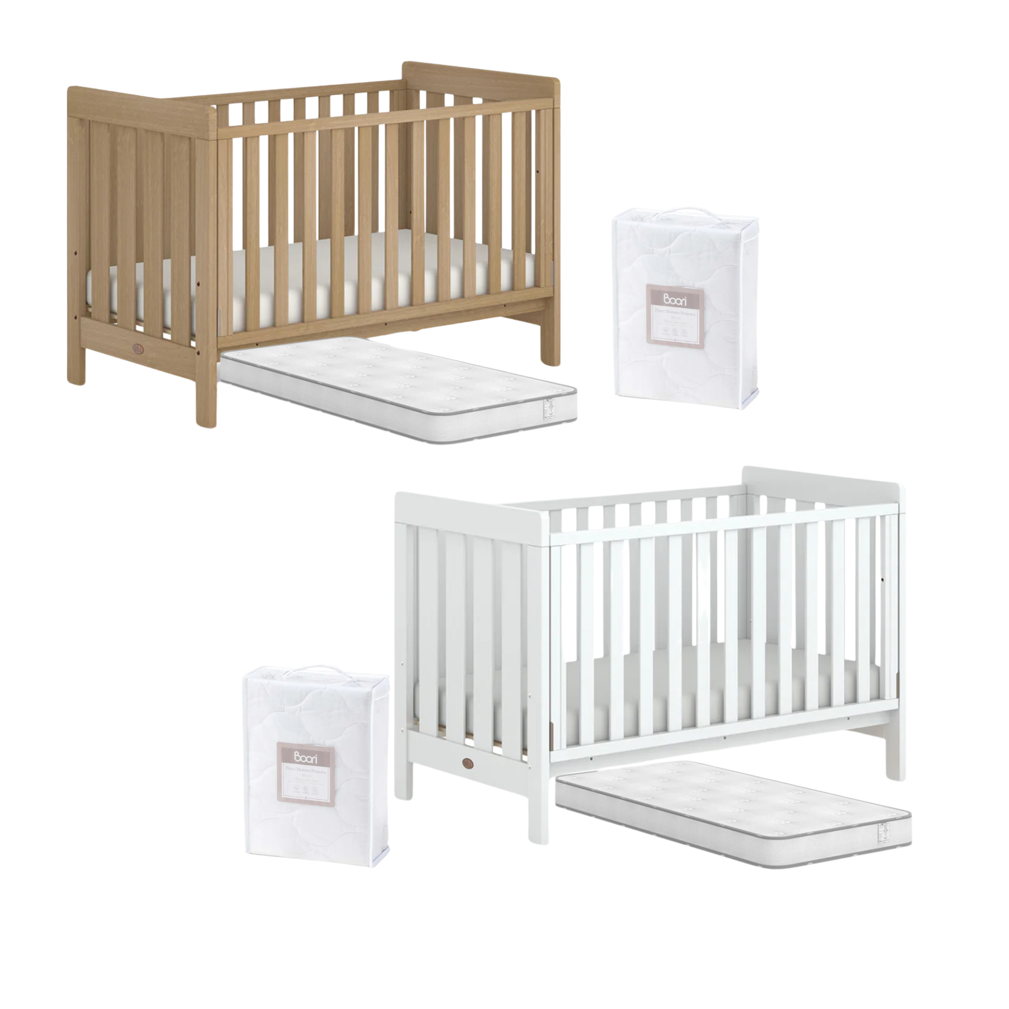 Boori Daintree Baby Cot + Mattress Package | FREE Mattress Protector Worth $ 49.95