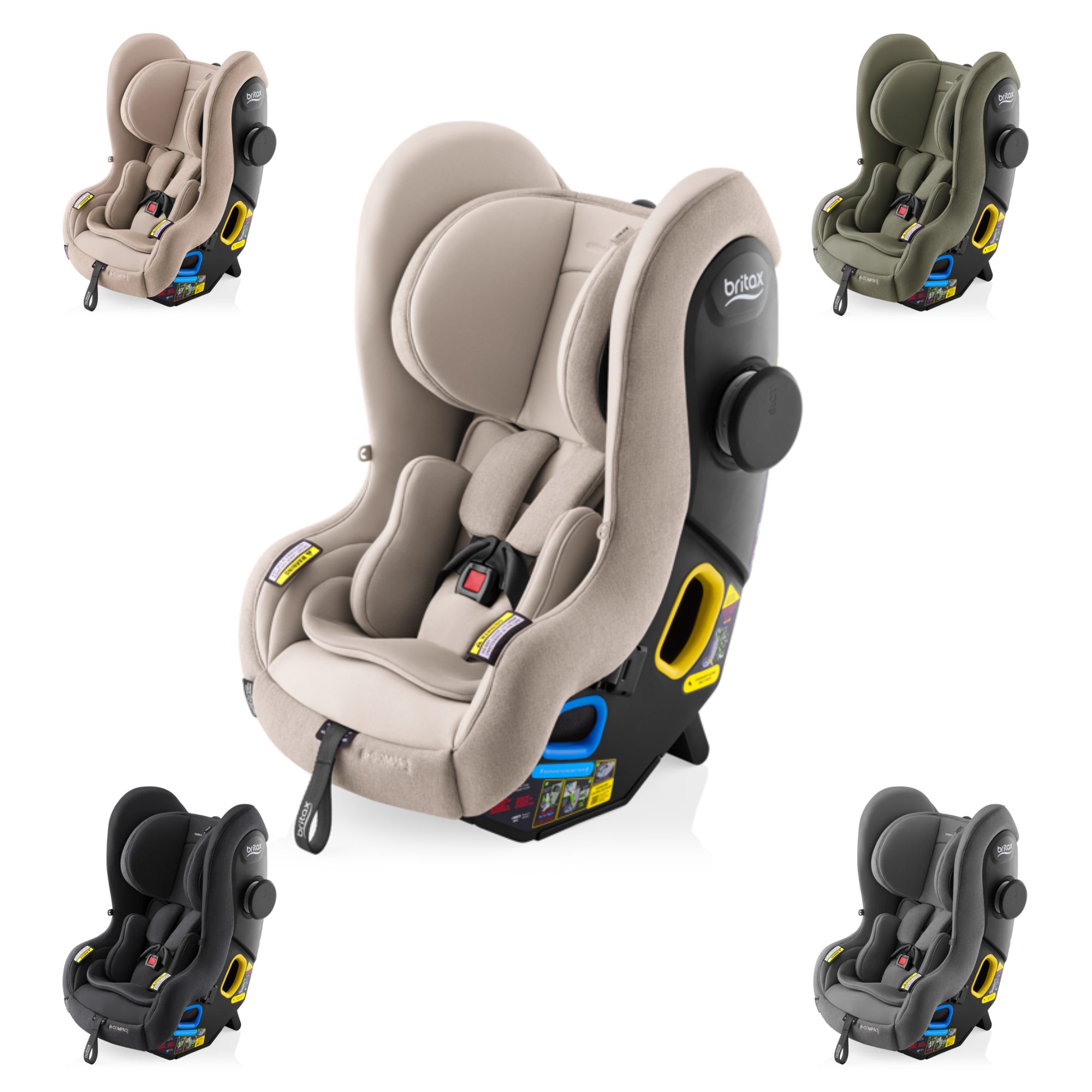 Britax Safe n Sound B-Compaq Style Convertible Car Seat FREE Munchkin Mirror