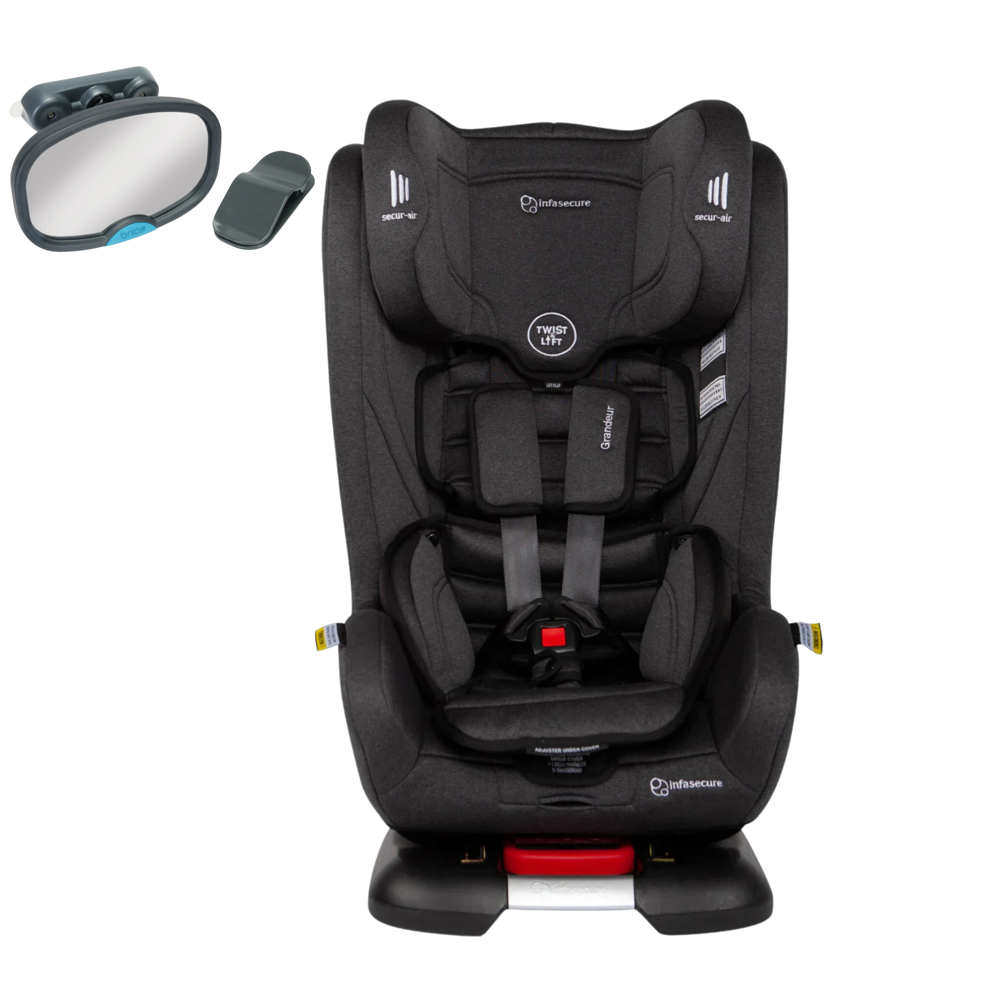 Infasecure Grandeur Go (0 to 8 Years)Free Munchkin Mirror