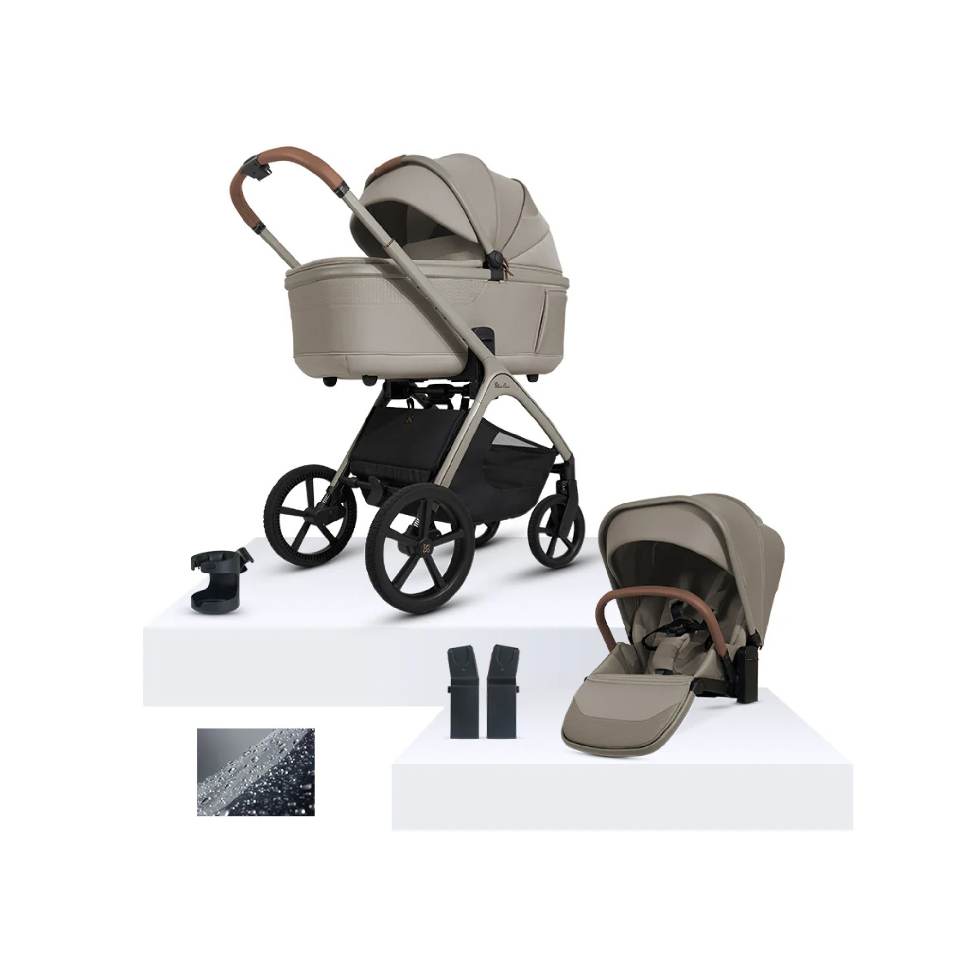 Silvercross Cove CHAMPAGNE with Carrycot | ETA Early DEC