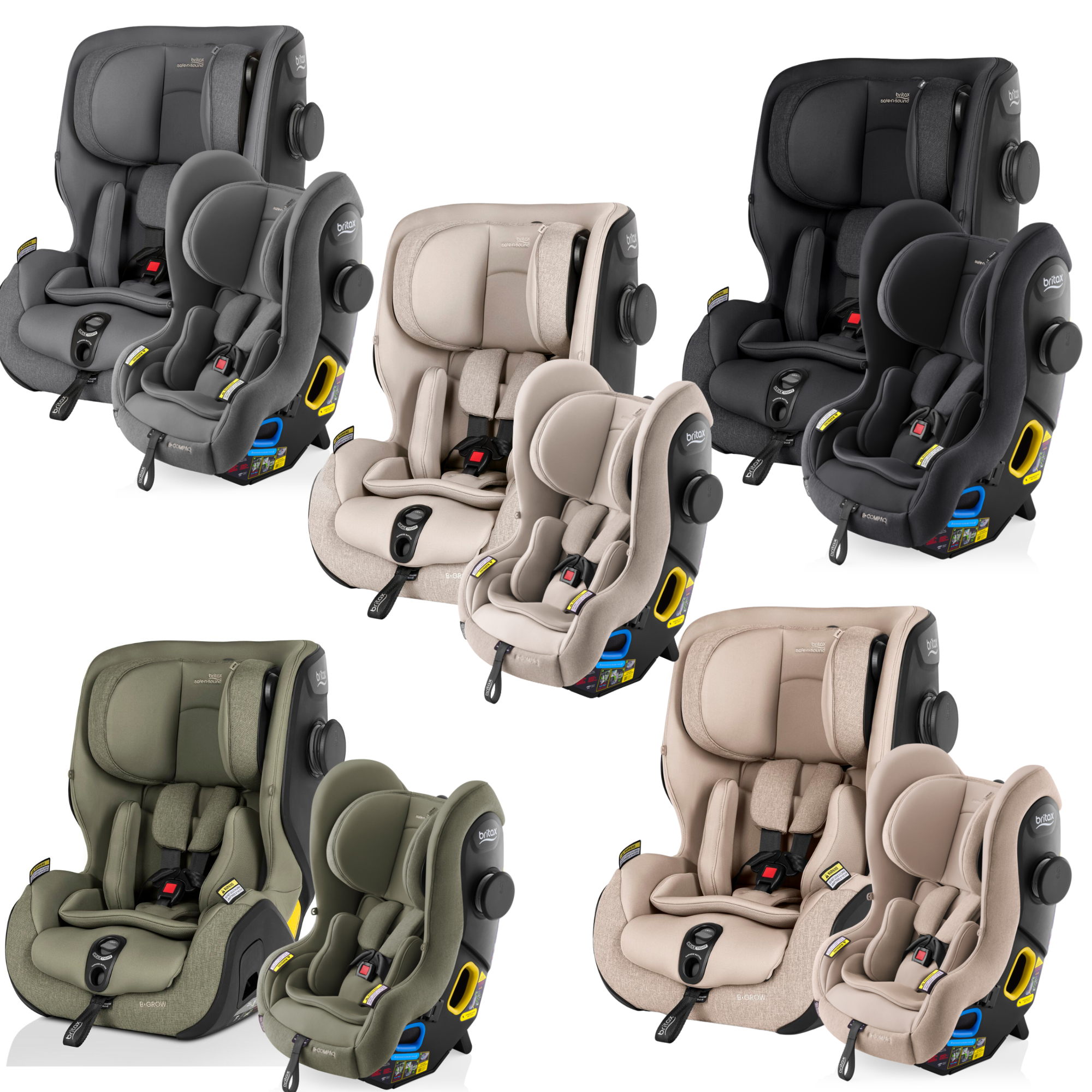 Britax Safe-n-Sound SIBLINGS Pack | B-Grow + BCompact