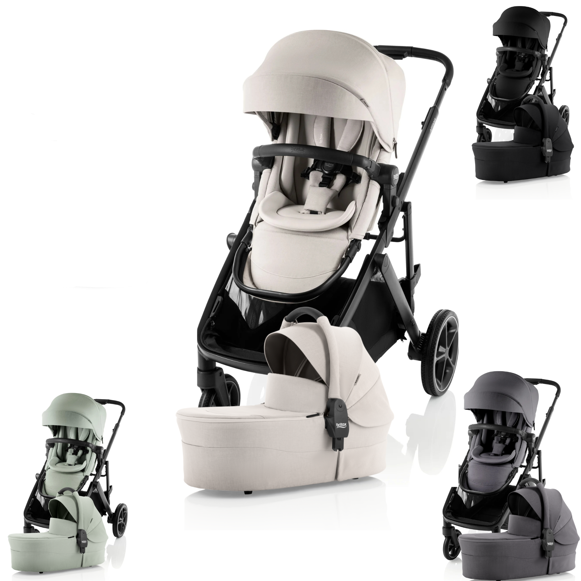 Britax Aptana Stadiam Stroller With Bassinet