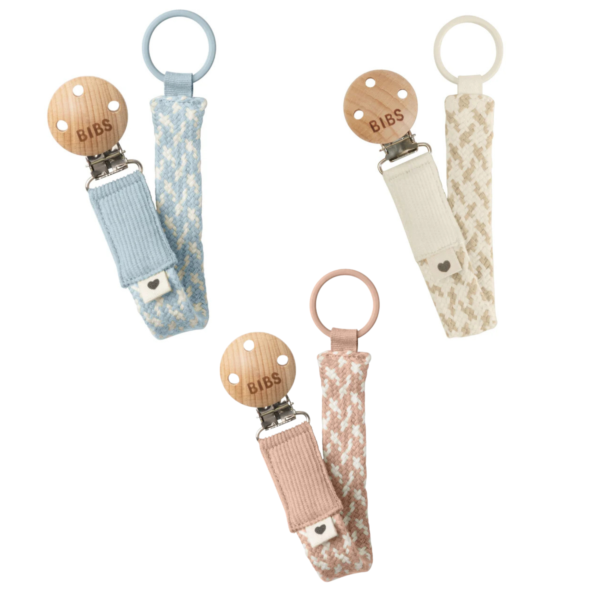 BIBS Paci Braid - Tiny Tots Baby Store