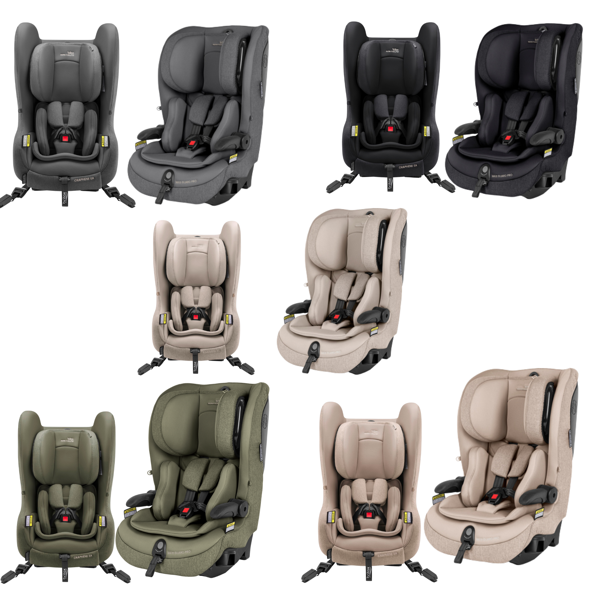 Britax Style Collection Siblings Pack | Graphene EA + Maxi Guard Pro