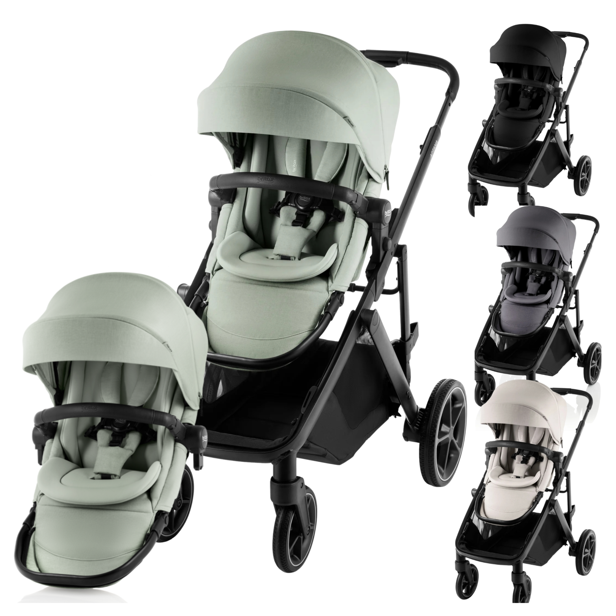 Britax Aptana Stadiam Stroller With Second Seat