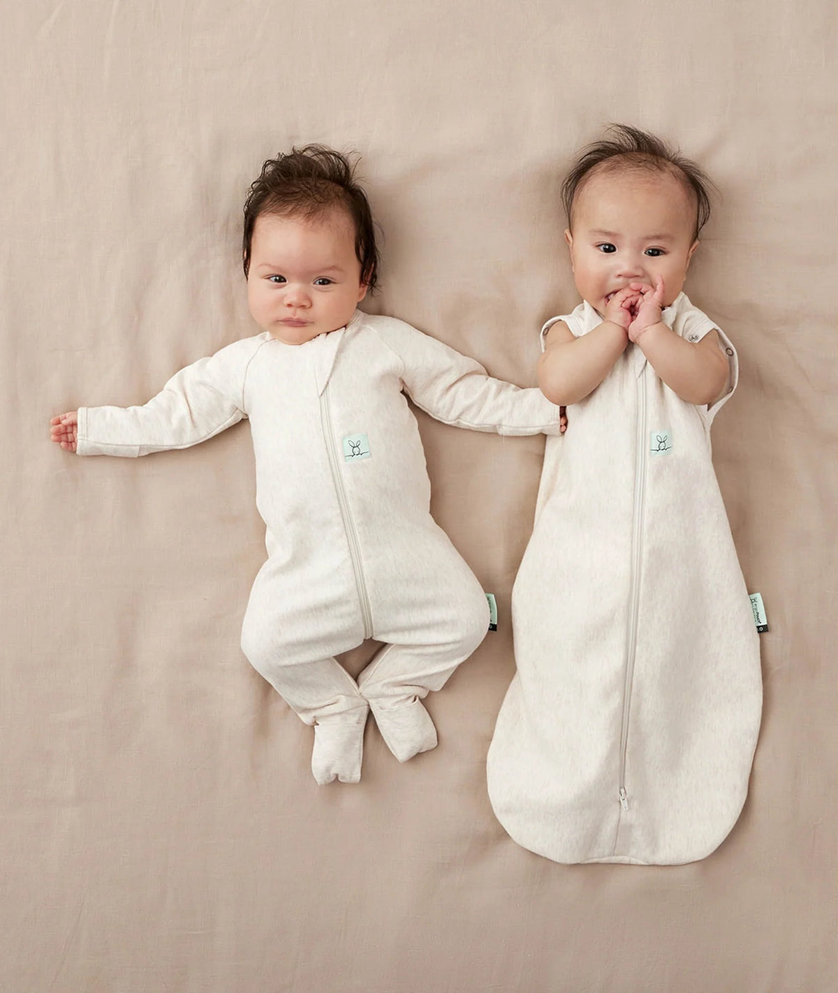 Ergopouch Cocoon Swaddle Bag 1.0 TOG Oatmeal Marle