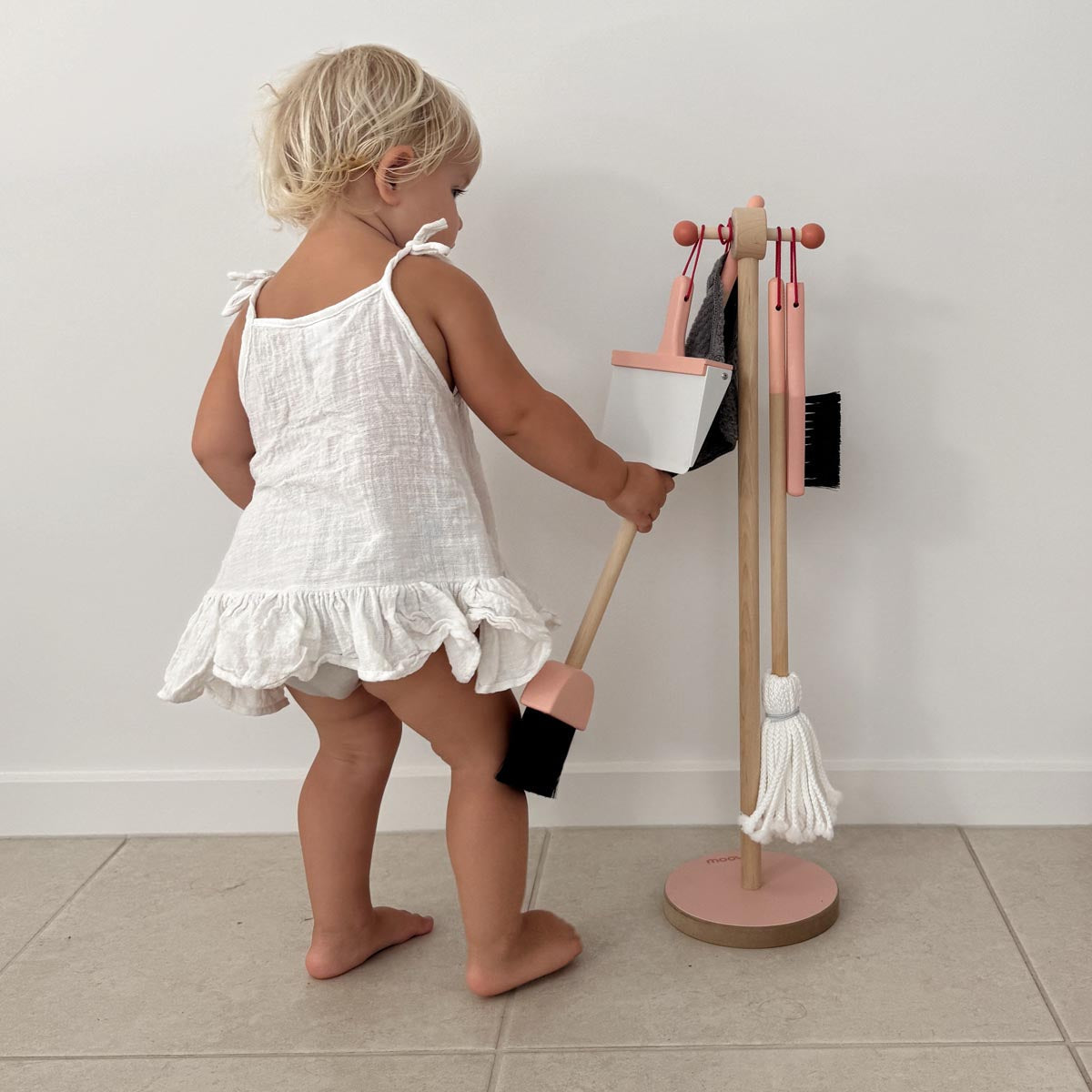 Moover Toys Essentials Cleaning Set - Pink - Tiny Tots Baby Store