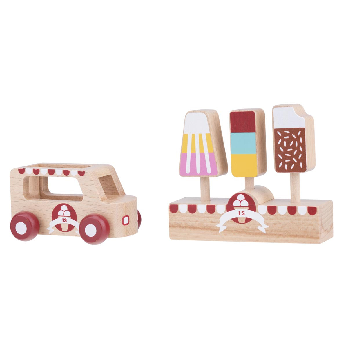 Moover Mini Car Set - Ice Cream Van - Tiny Tots Baby Store