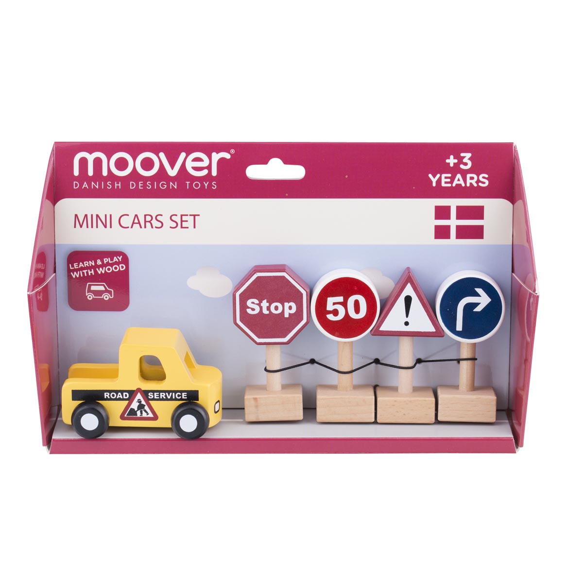 Moover Mini Car Set - Road Work - Tiny Tots Baby Store