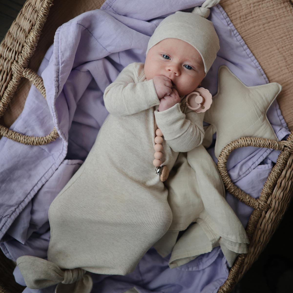 Mushie Lovey Star Blanket - Tiny Tots Baby Store