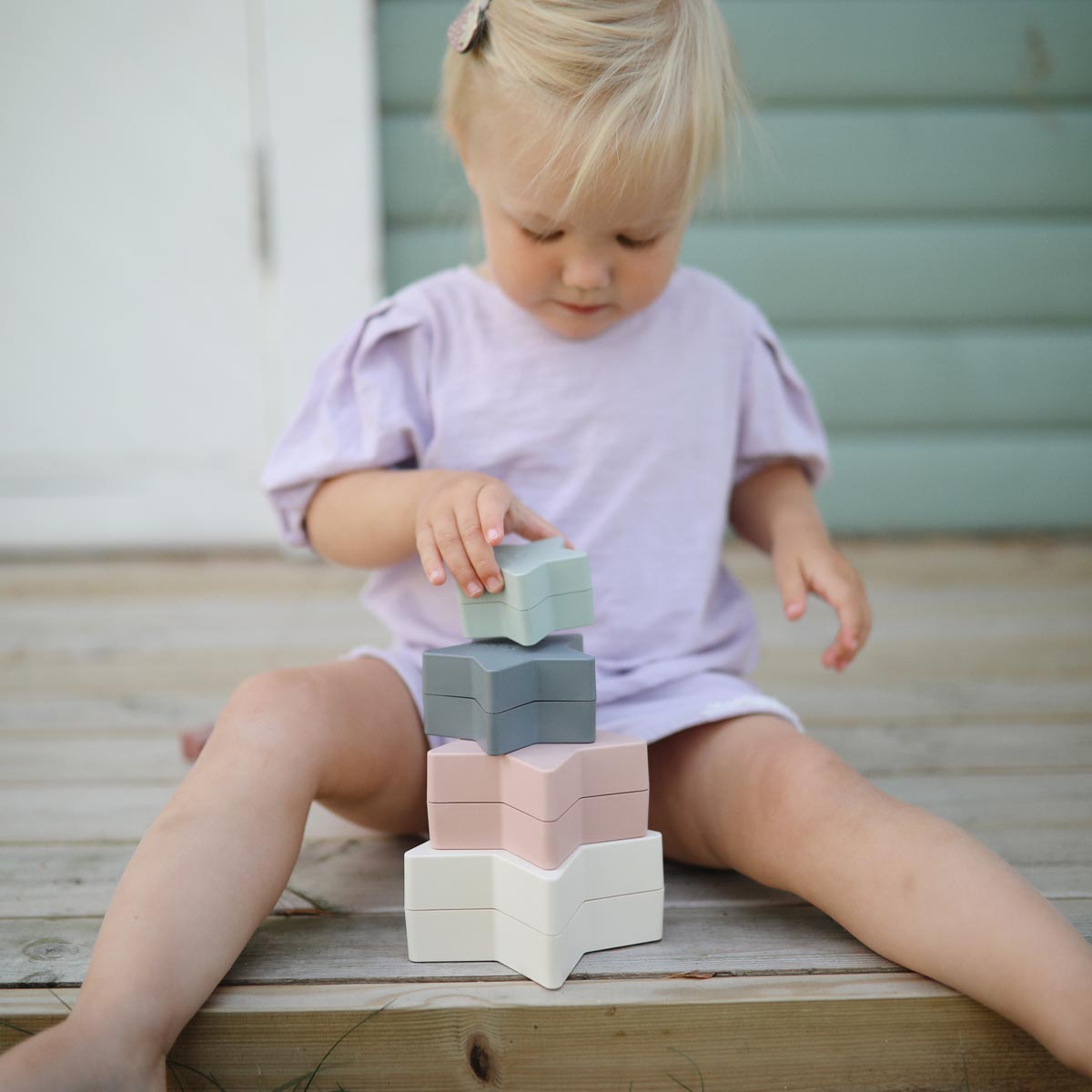 Mushie Nesting Star - Tiny Tots Baby Store