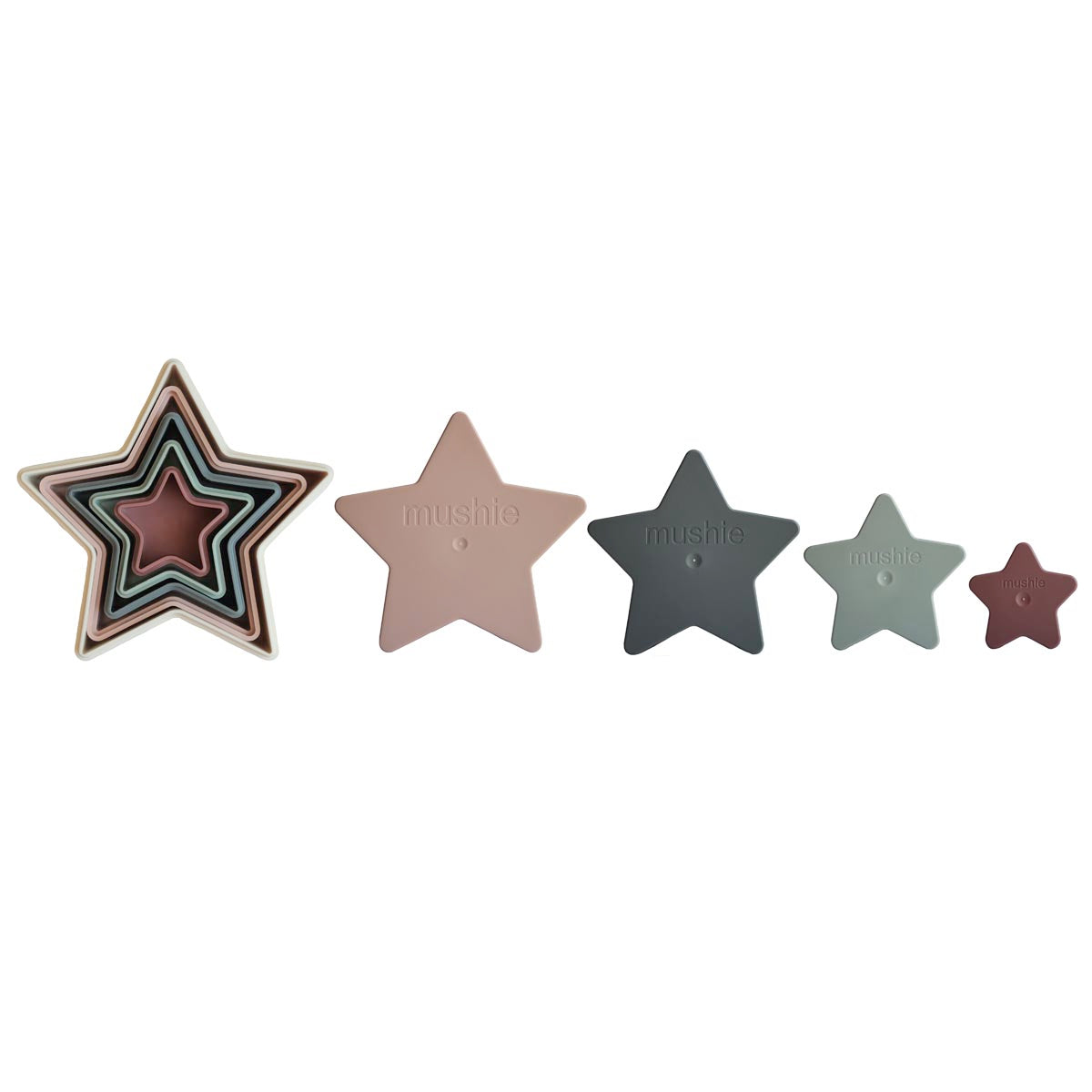 Mushie Nesting Star - Tiny Tots Baby Store