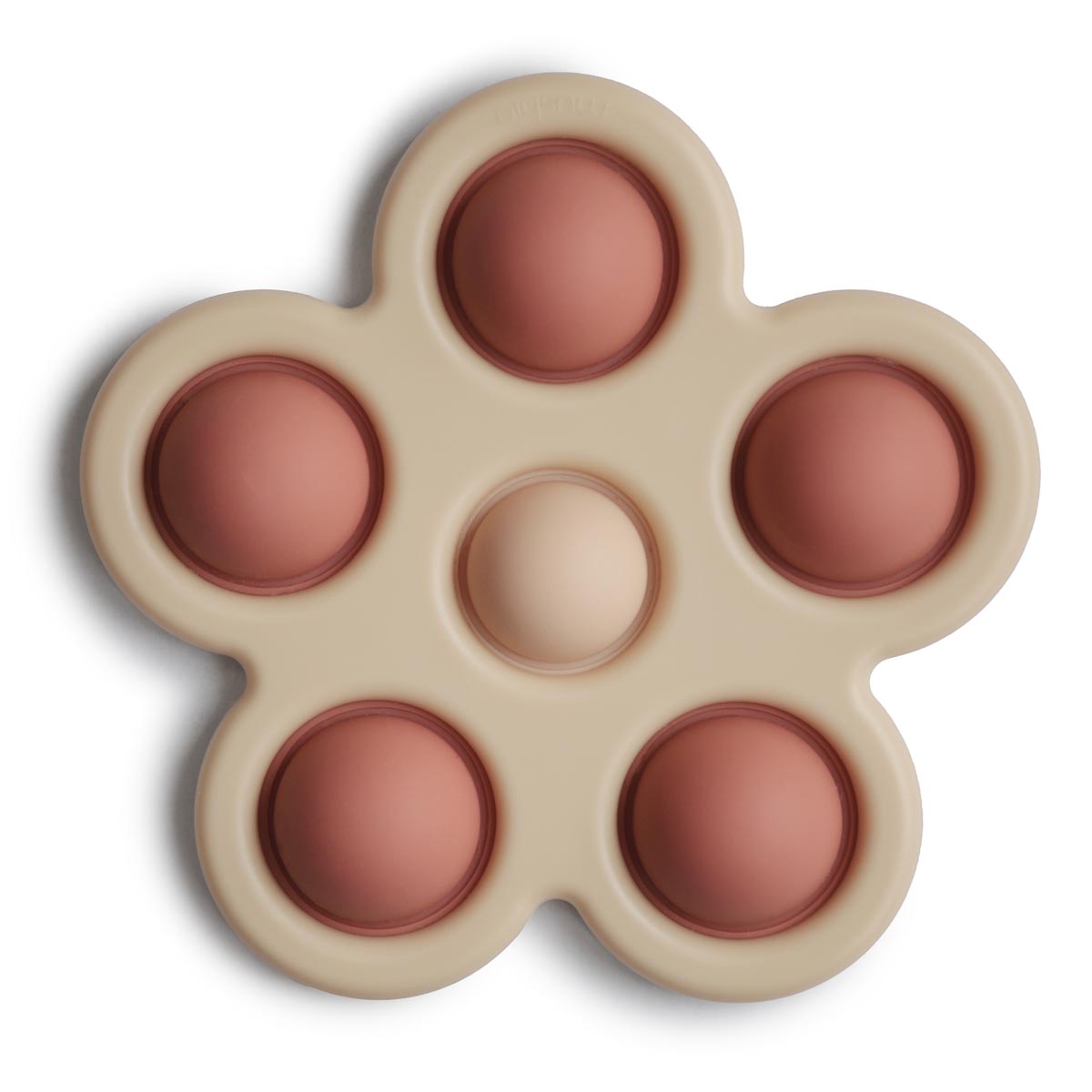 Mushie Flower Press Toy - Tiny Tots Baby Store