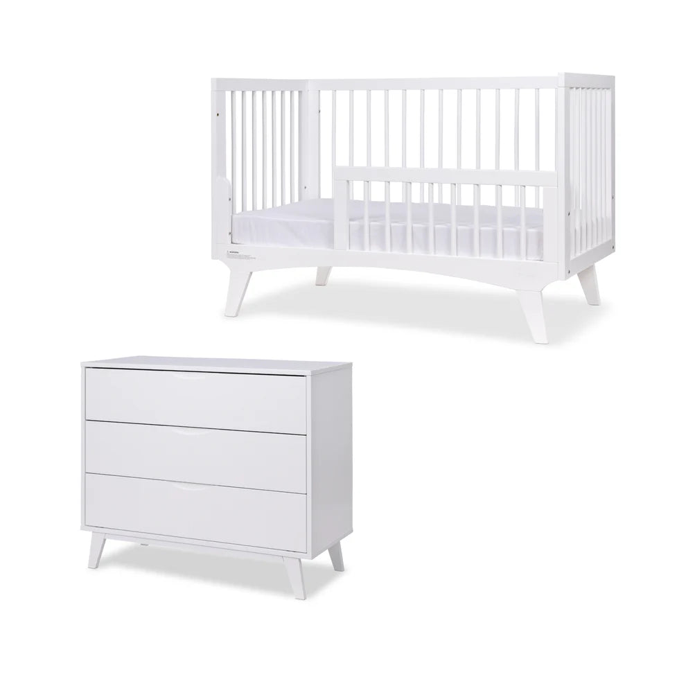 Grotime Mia Nursery Bundle White