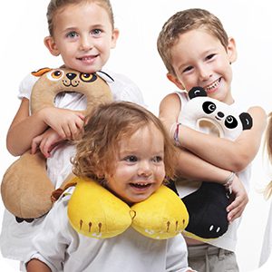BenBat Travel Friends Neck Pillow for Toddler & Kids 1-4 Years