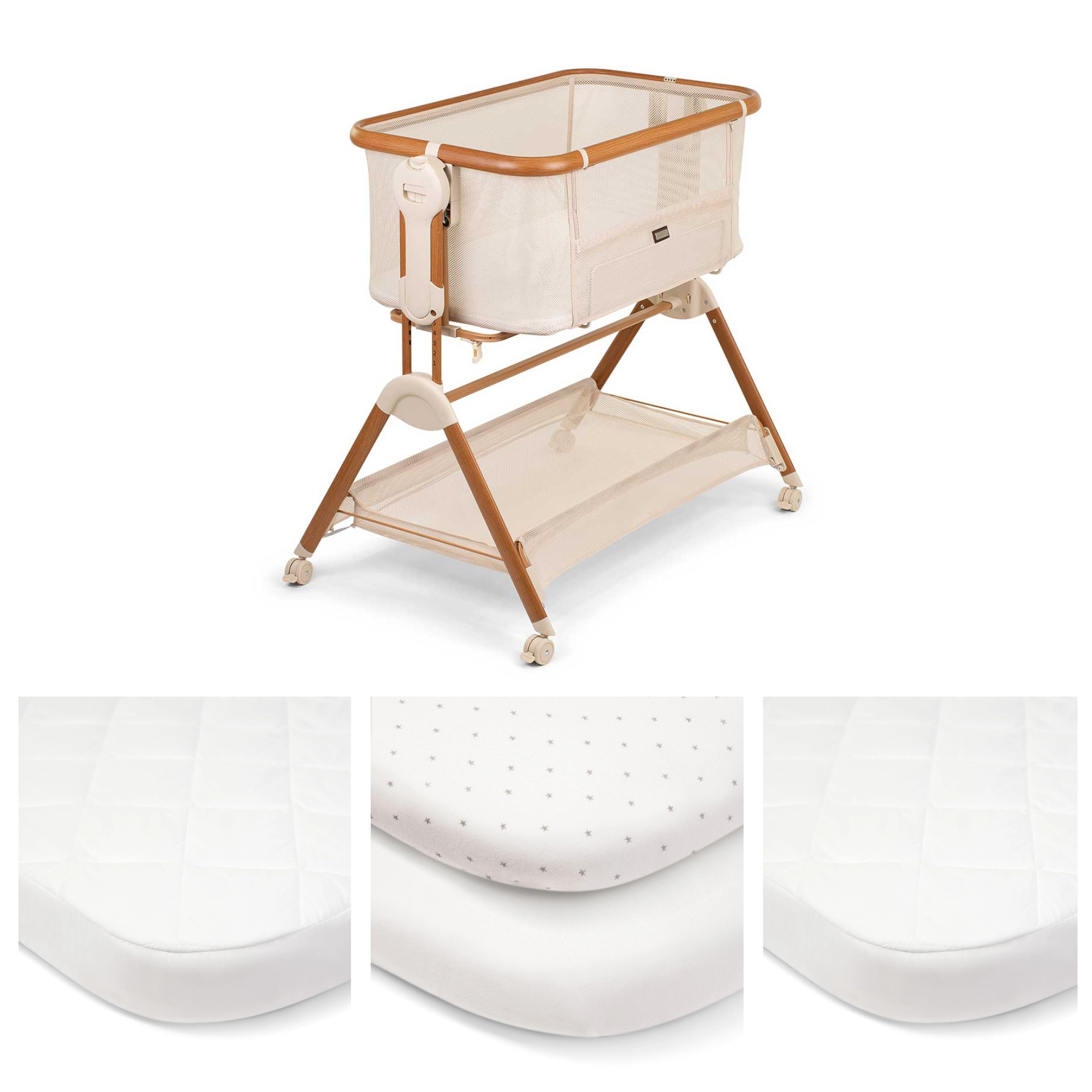 COCOON Breeze bedside bassinet -Essentials Pack