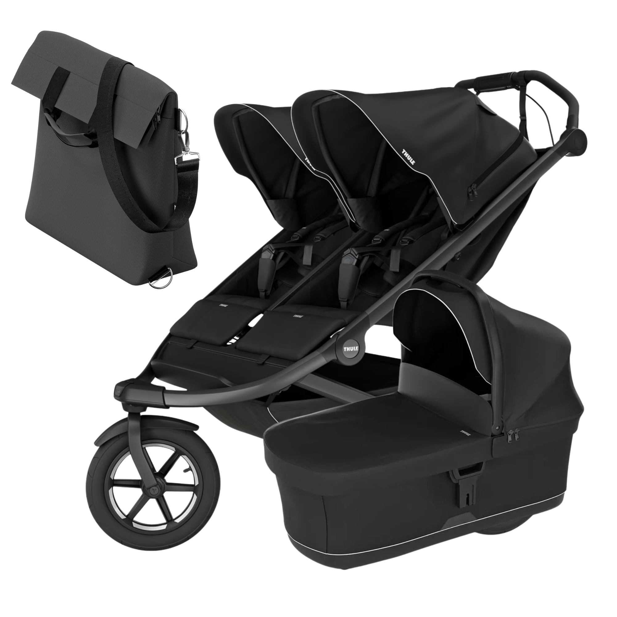 Thule Urban Glide 3 double Stroller + Bassinet
