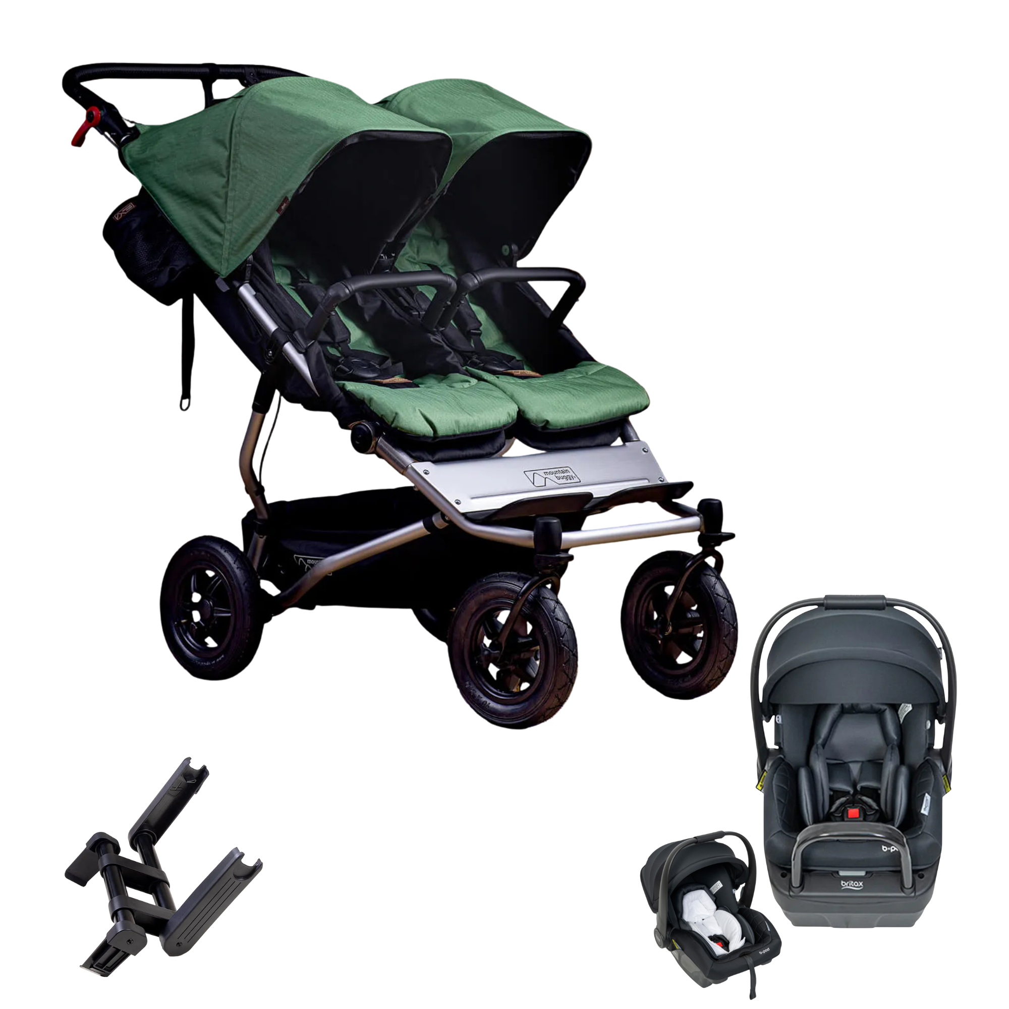 Mountain Buggy duet™ Travel System | B-POD LBW (SINGLE)