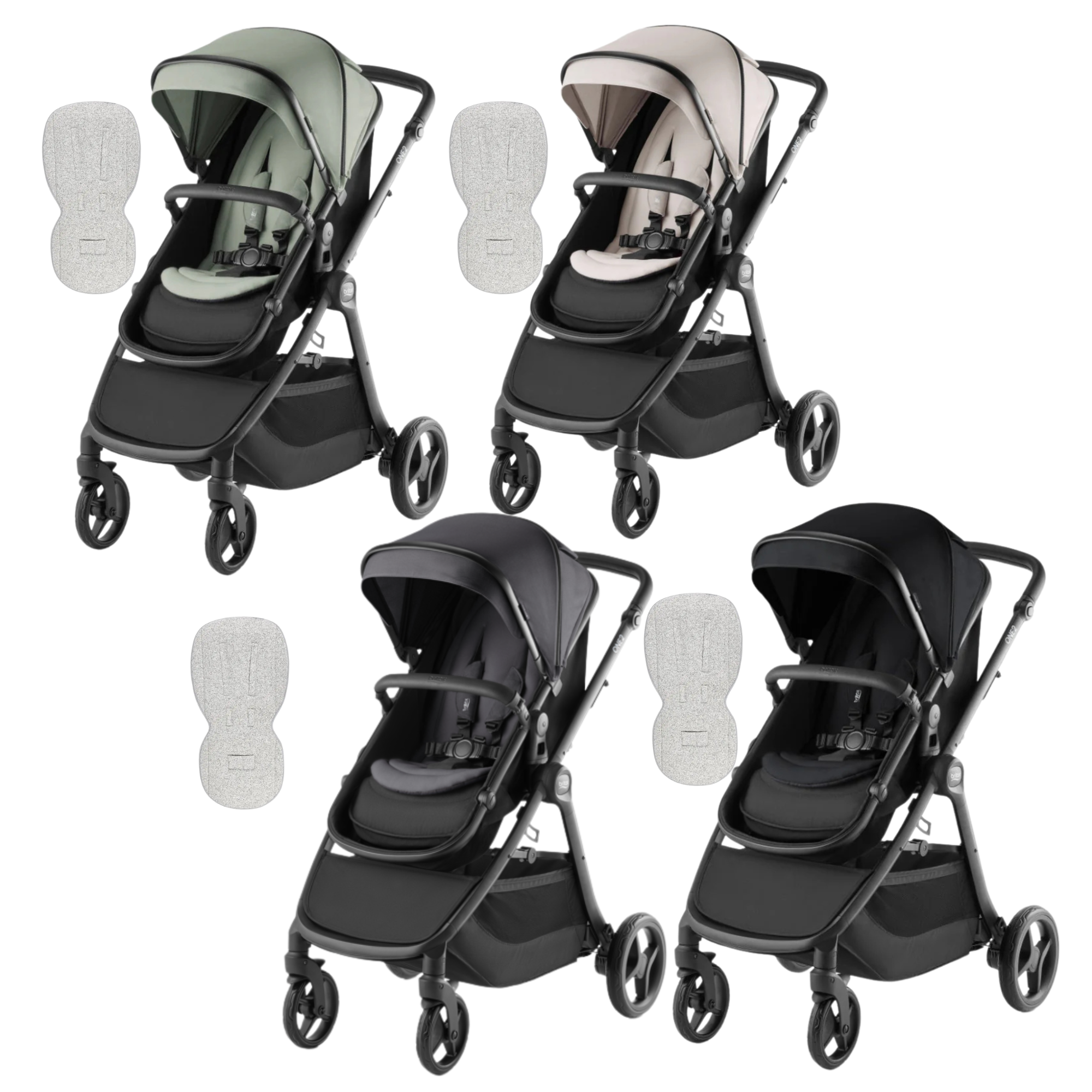 Britax One2 Stroller | BONUS Pram Liner Worth $49.95