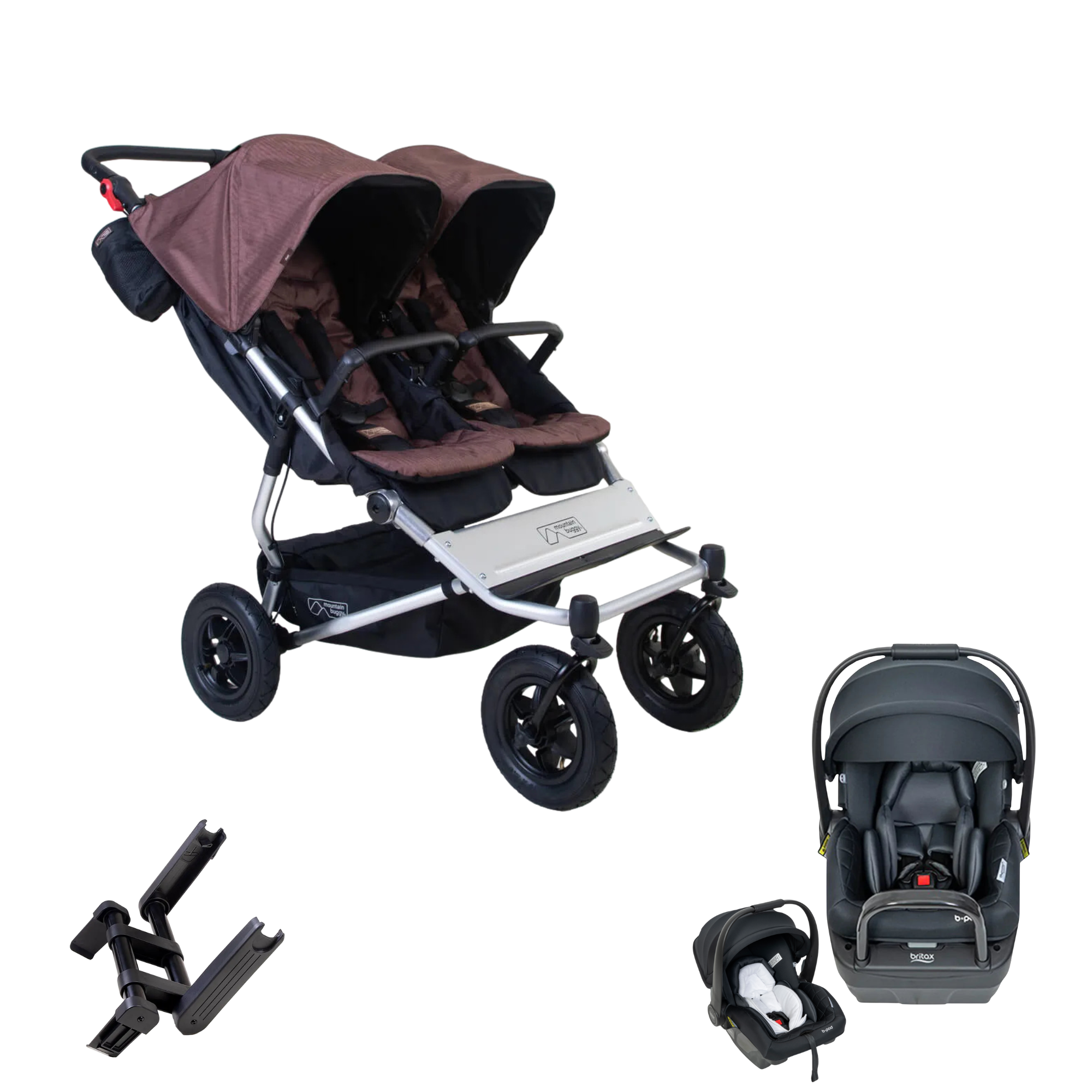 Mountain Buggy duet™ Travel System | B-POD LBW (SINGLE)