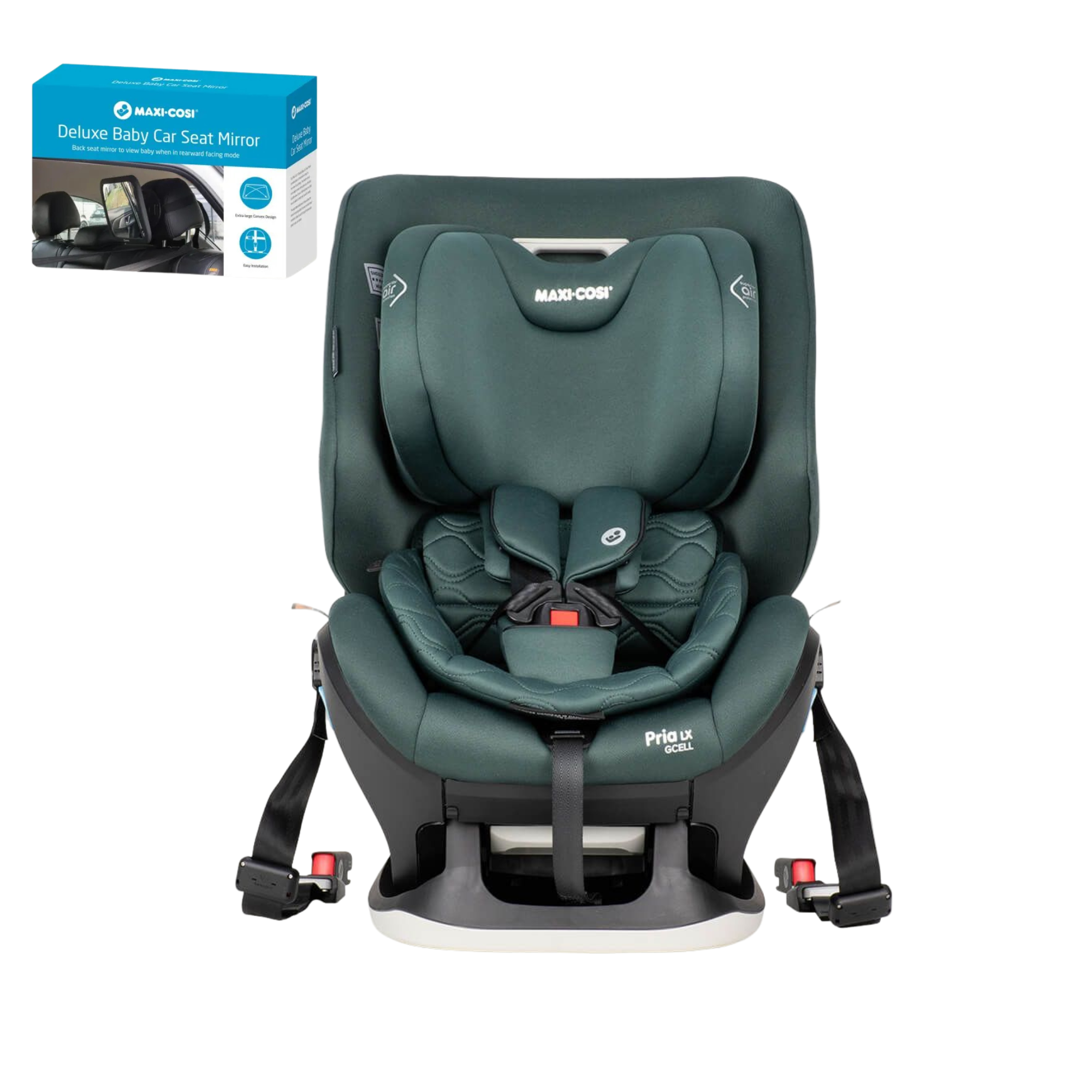Maxi Cosi Pria LX GCELL ISOFIX | FREE Mirror RRP $34.95