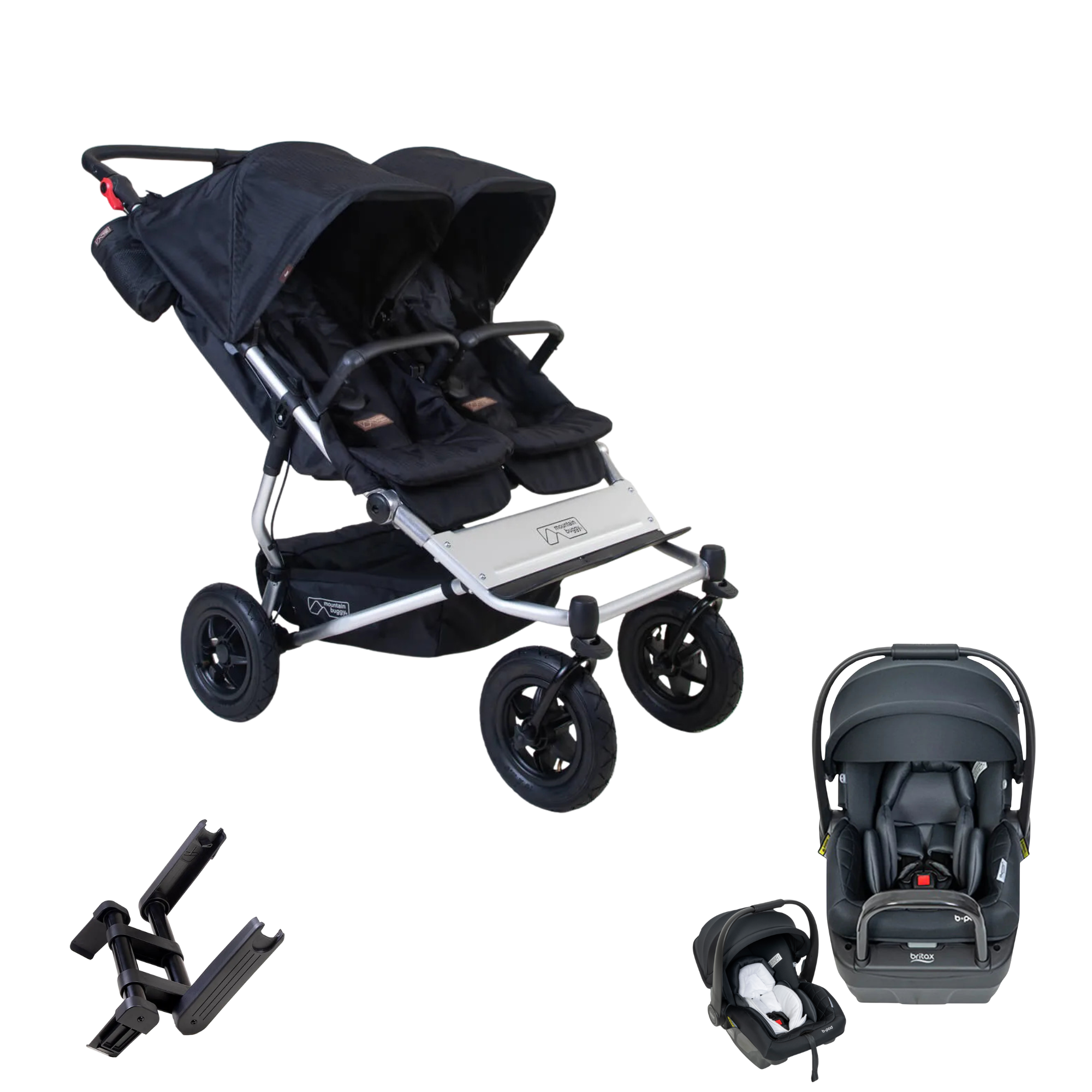 Mountain Buggy duet™ Travel System | B-POD LBW (SINGLE)