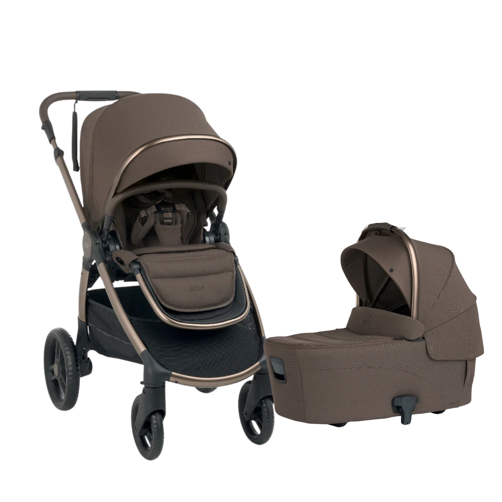 Mamas & Papas Ocarro2 All -Terrain Pram Bundle - Crema BONUS GIFT $49.95