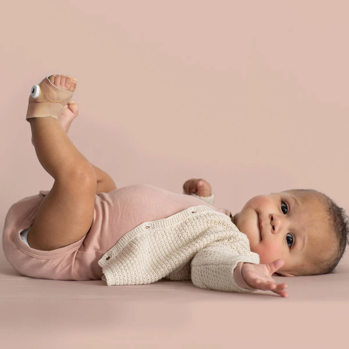 Owlet Dream Sock Dusty Rose (NEW Version)