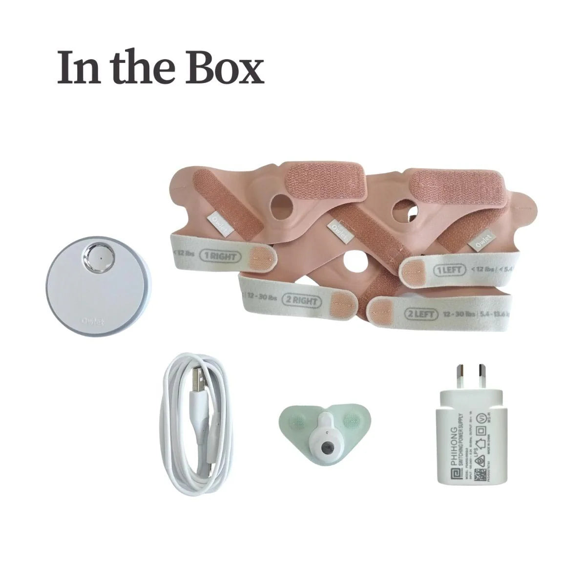 Owlet Dream Sock Dusty Rose (NEW Version)