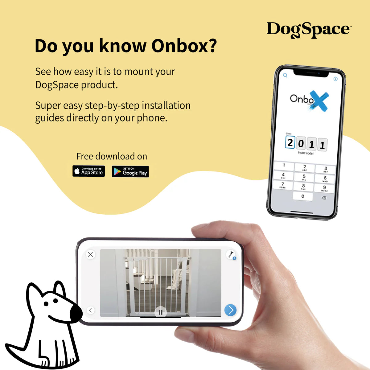DogSpace Lassie Gate BLACK