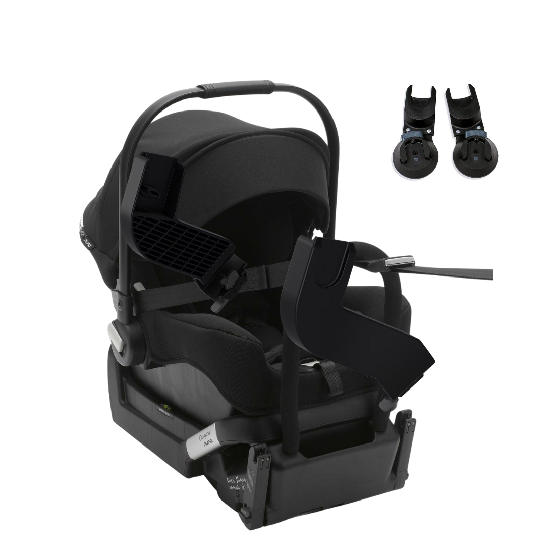 Bugaboo Turtle by Nuna Capsule and Base -FREE Bugaboo Adapters - Tiny Tots Baby Store 