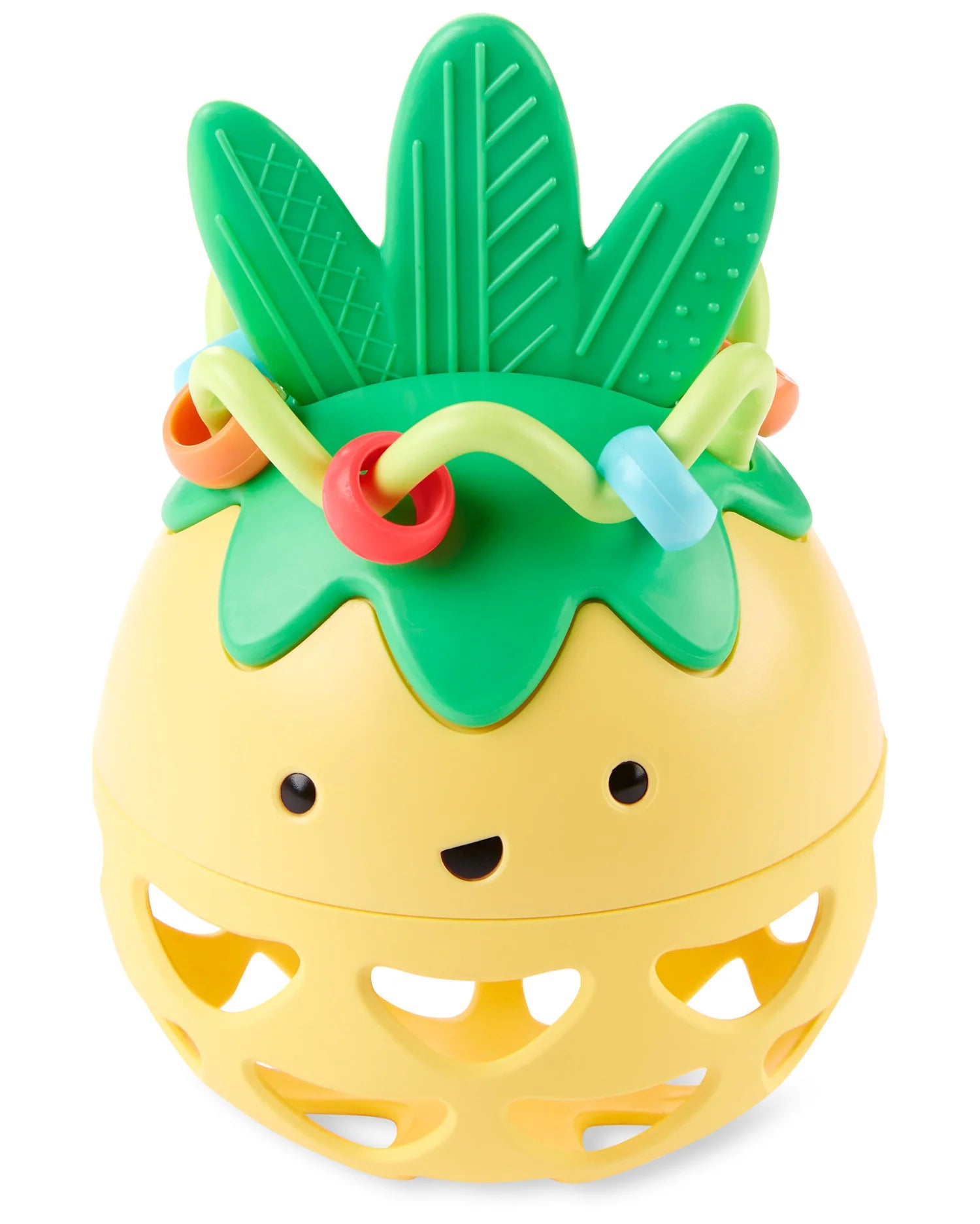 Skip Hop Farmstand Roll Around Pineapple Rattle Baby Toy - Tiny Tots Baby Store 