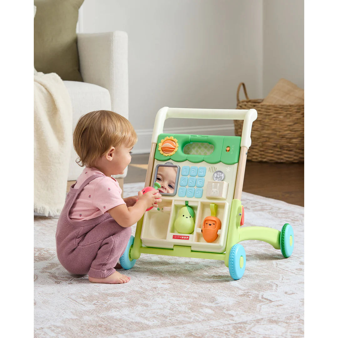 SKIP HOP FARMSTAND GROW ALONG 5-IN-1 ACTIVITY WALKER