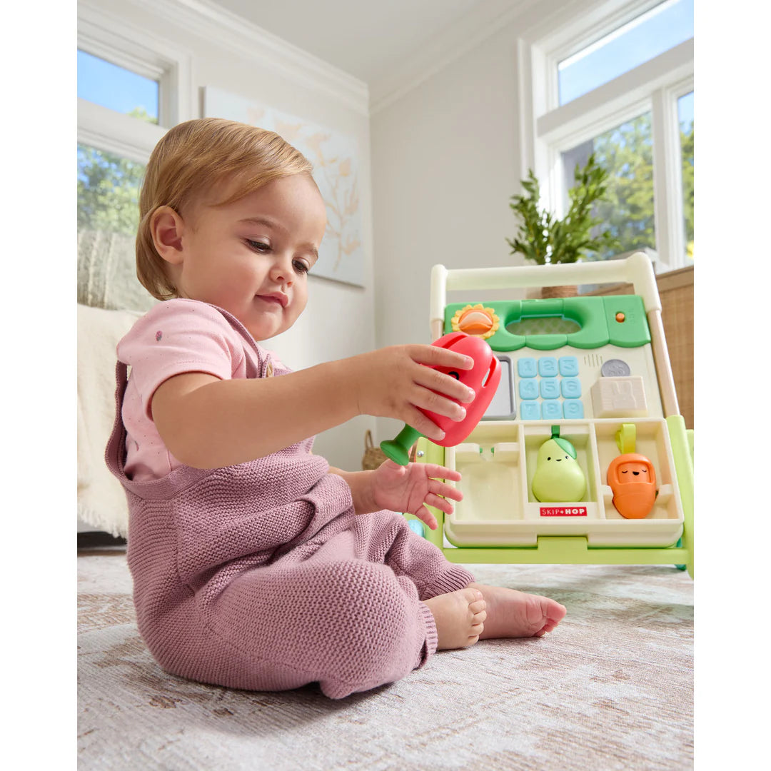 SKIP HOP FARMSTAND GROW ALONG 5-IN-1 ACTIVITY WALKER
