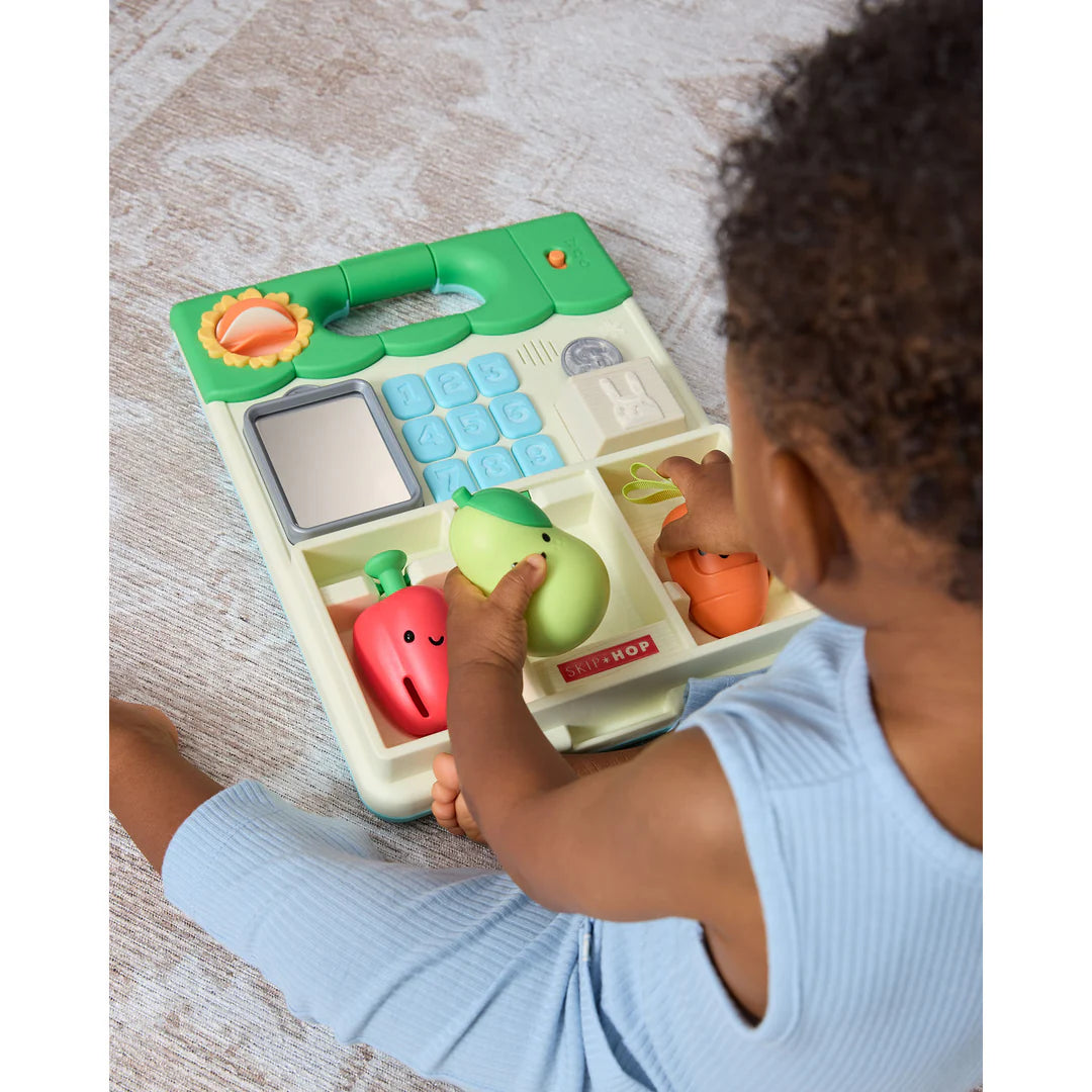SKIP HOP FARMSTAND GROW ALONG 5-IN-1 ACTIVITY WALKER
