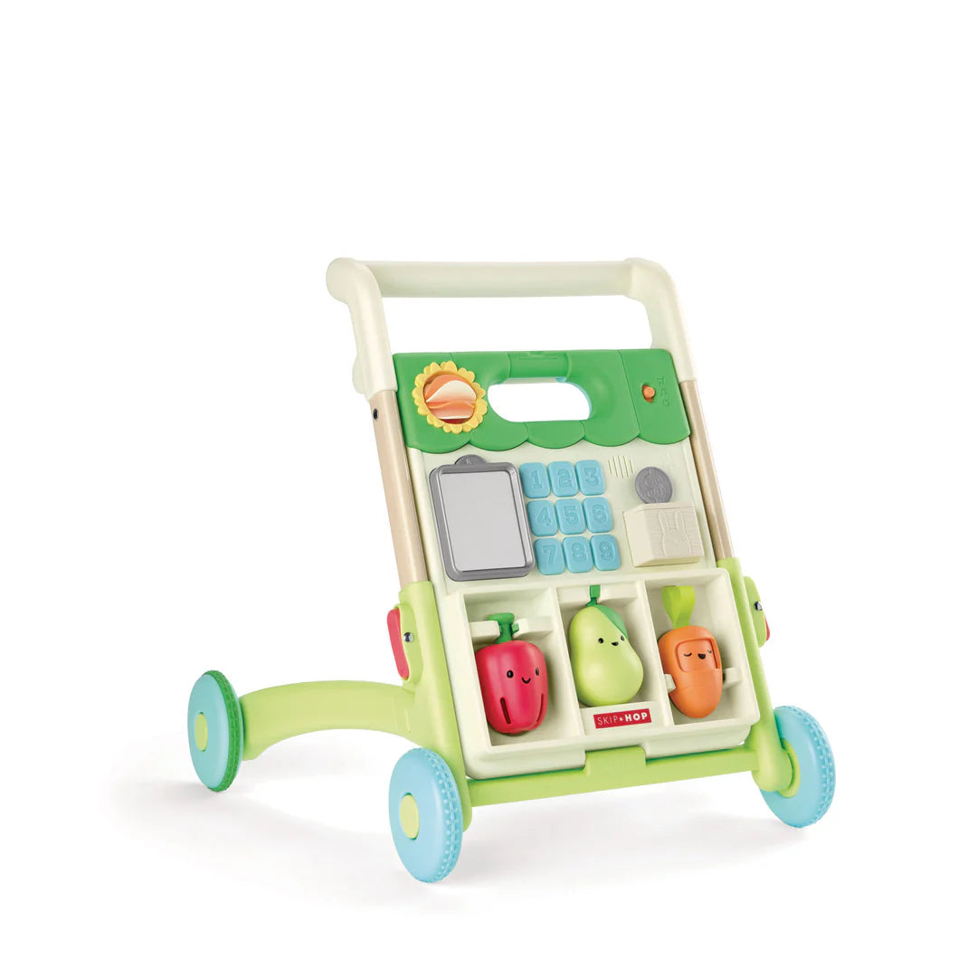 SKIP HOP FARMSTAND GROW ALONG 5-IN-1 ACTIVITY WALKER