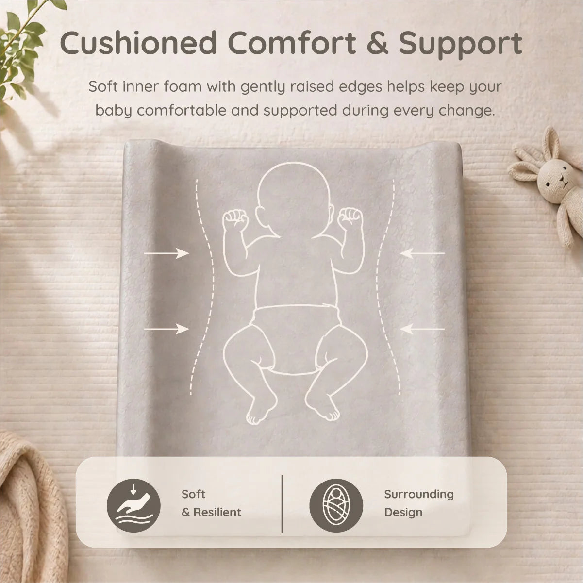 Boori Soft Lux Change Pad 42.5cm