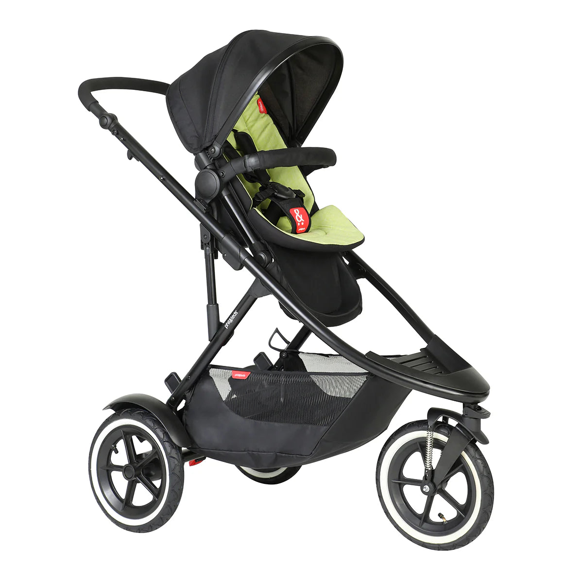 Phil&Teds sport verso sporty& modular inline® DOUBLE Stroller (Free Liner Worth 78.95)