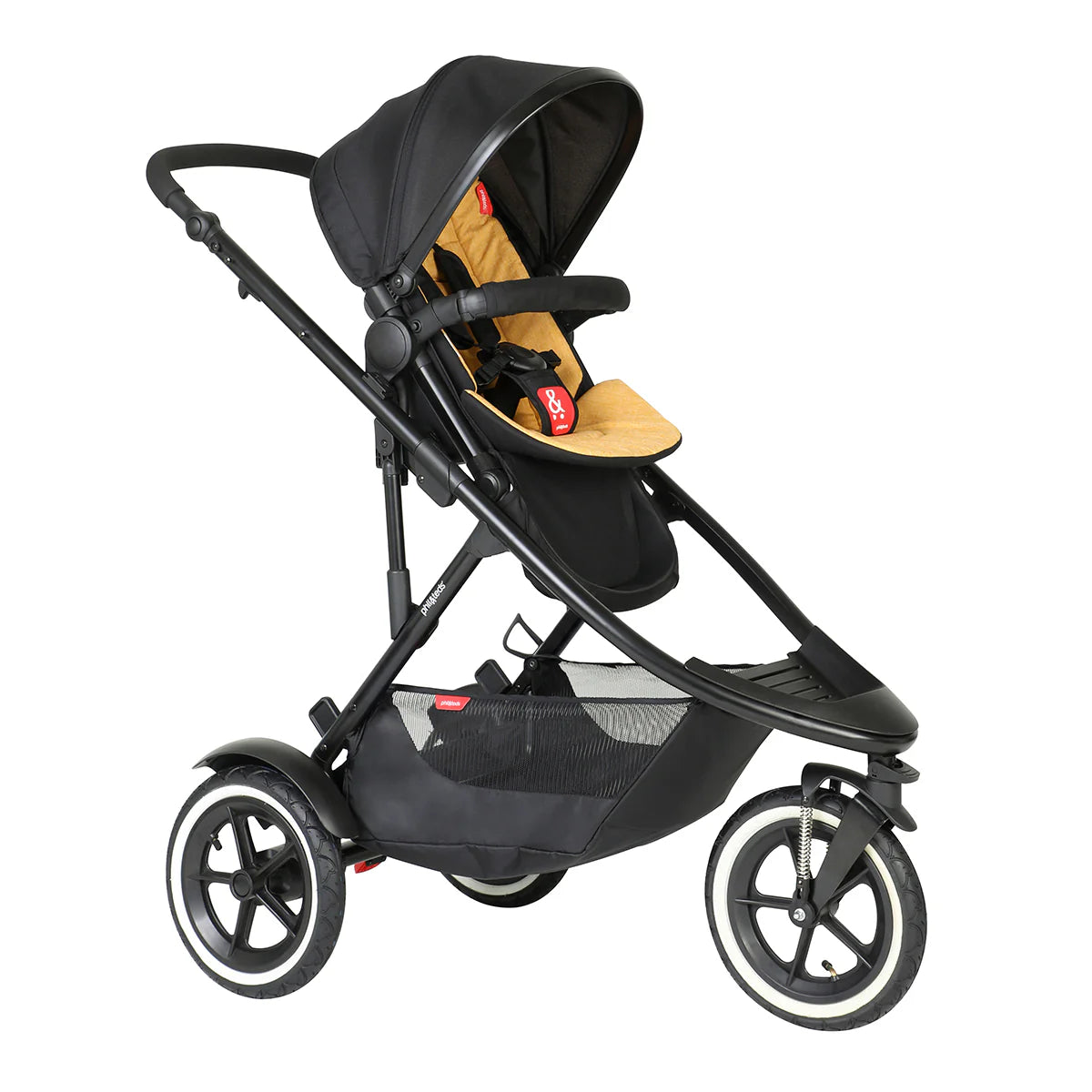 Phil&Teds sport verso sporty& modular inline® DOUBLE Stroller (Free Liner Worth 78.95)