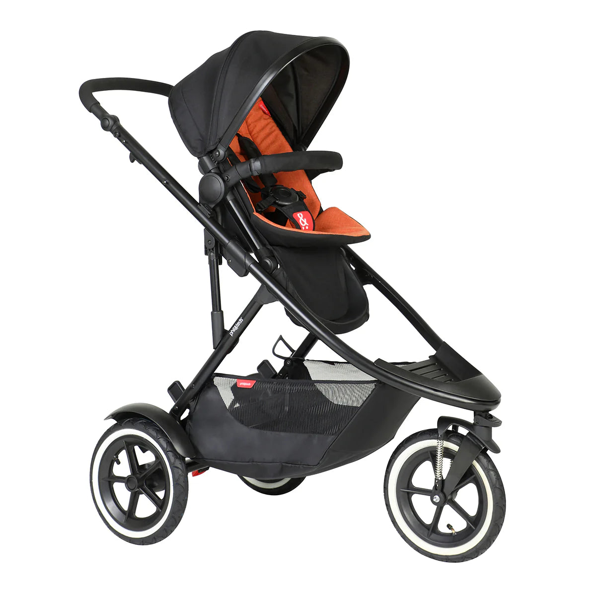 Phil&Teds sport verso sporty& modular inline® DOUBLE Stroller (Free Liner Worth 78.95)