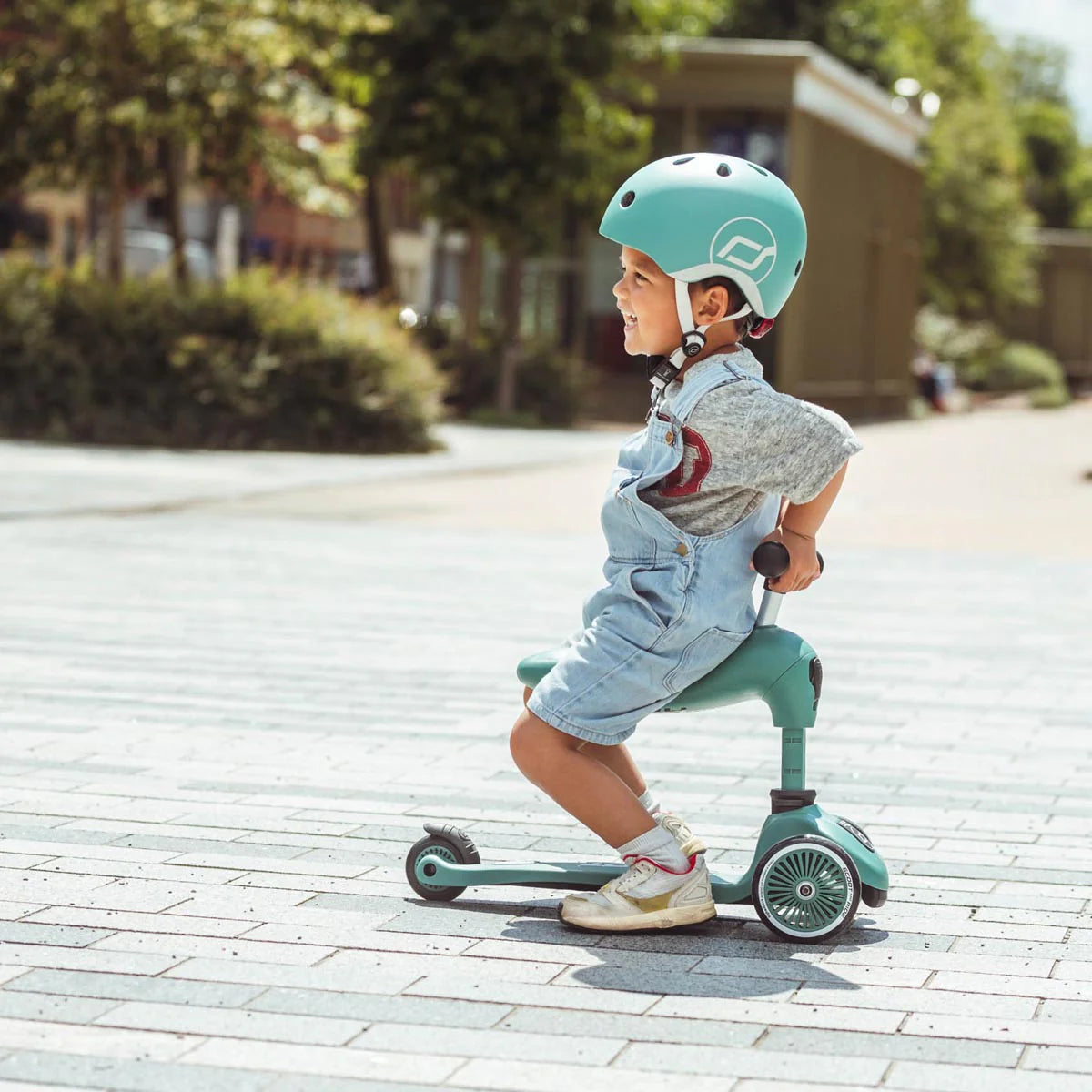 Scoot and Ride Helmet Forest