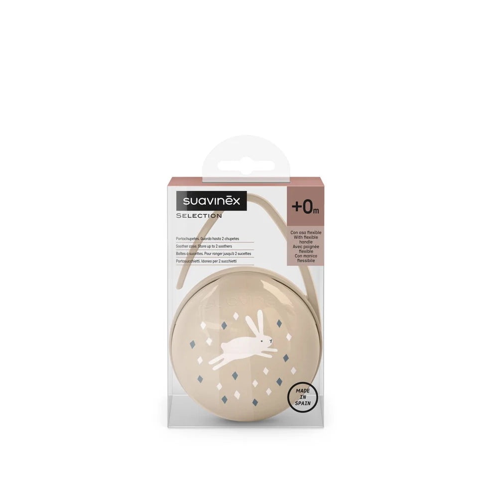 Suavinex Wonderland Soother Case - Brown