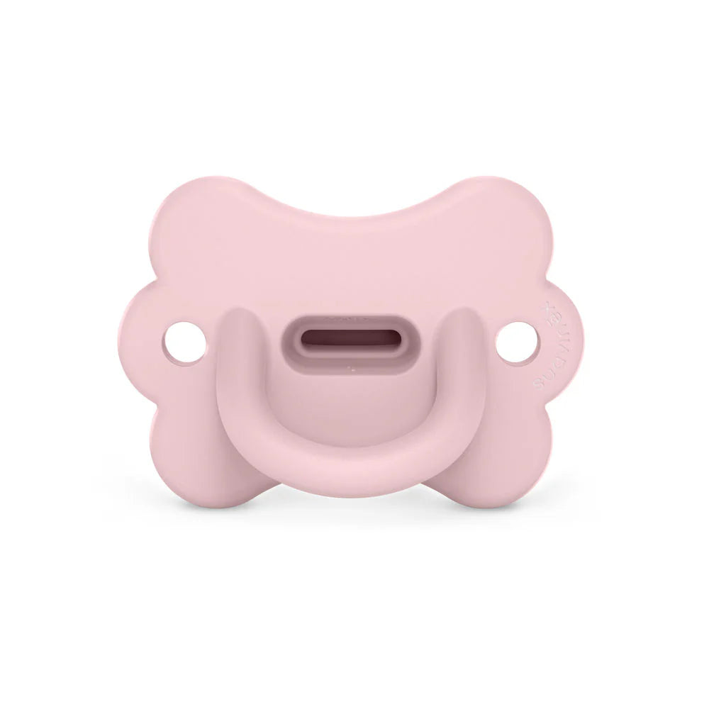 Suavinex Colour Eessence Butterfly All Silicone SX Pro Soother 0-6 Months - ROSEWATER
