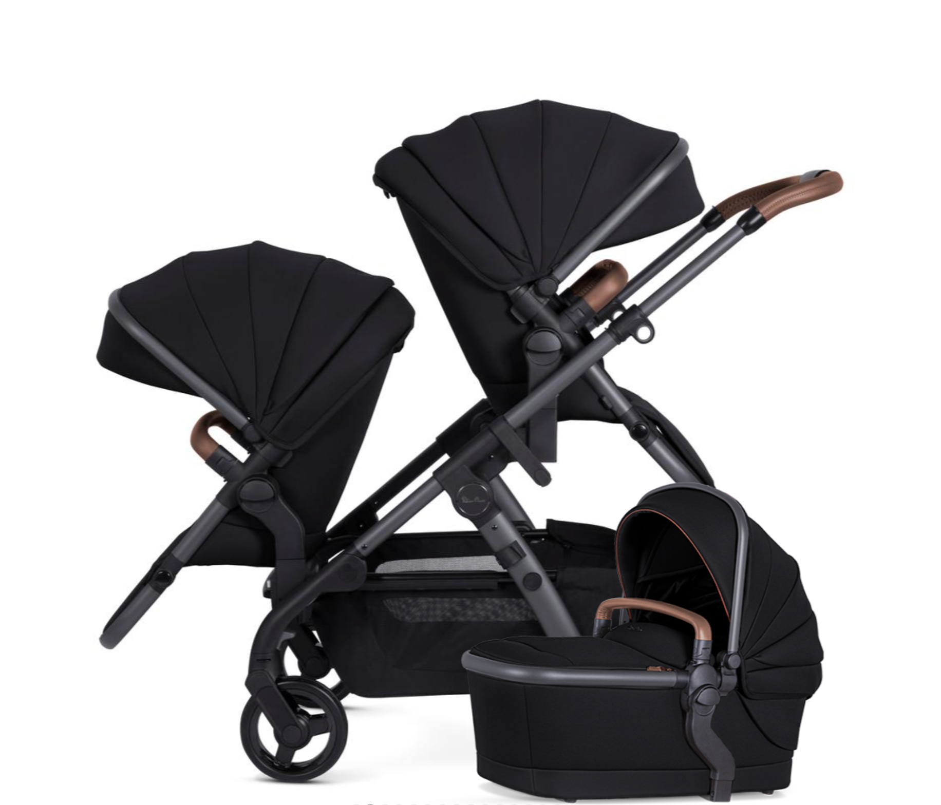 Silver Cross Wave 3 Licorice BUNDLE + Maxi Cosi Car Capsule