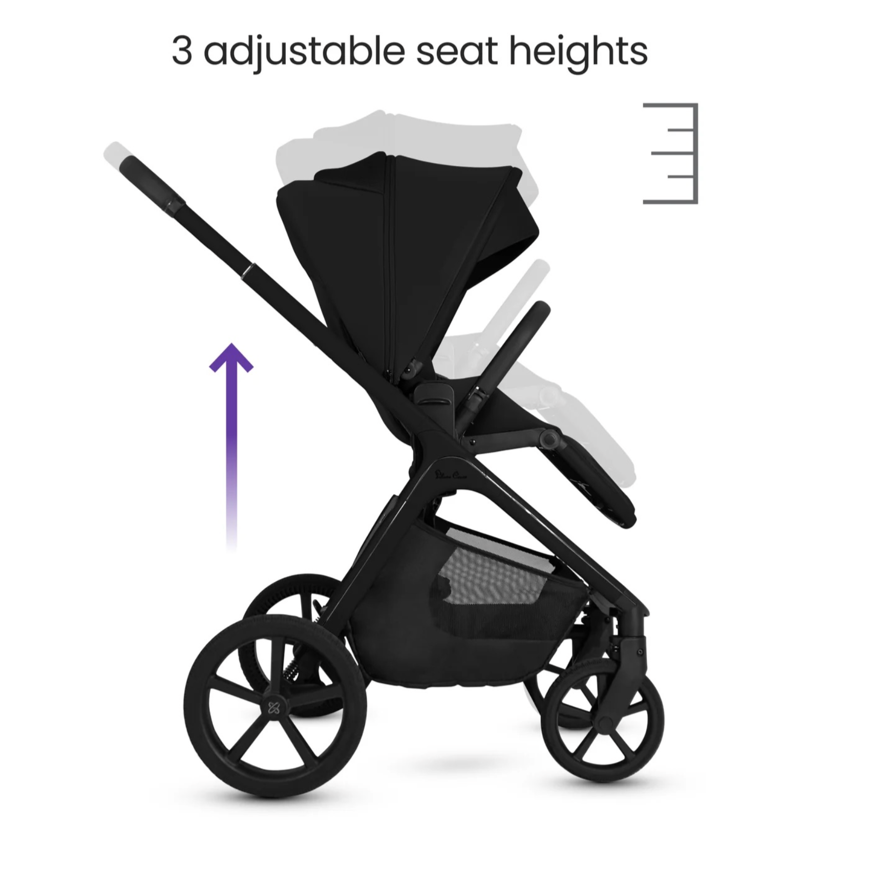 Silvercross Cove Onyx with Carrycot (6 Piece) | ETA June
