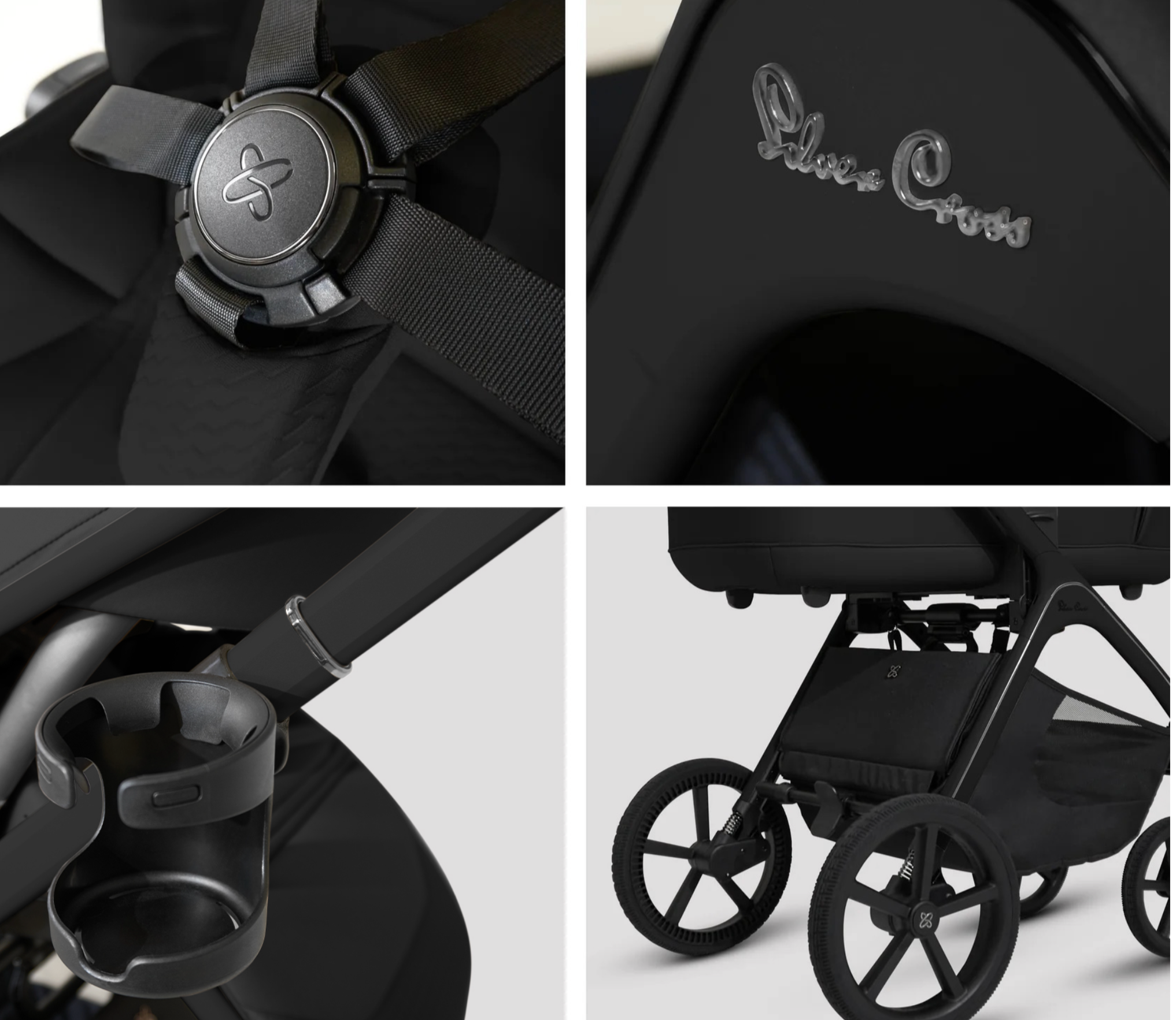 Silvercross Cove Onyx with Carrycot (6 Piece) | ETA June