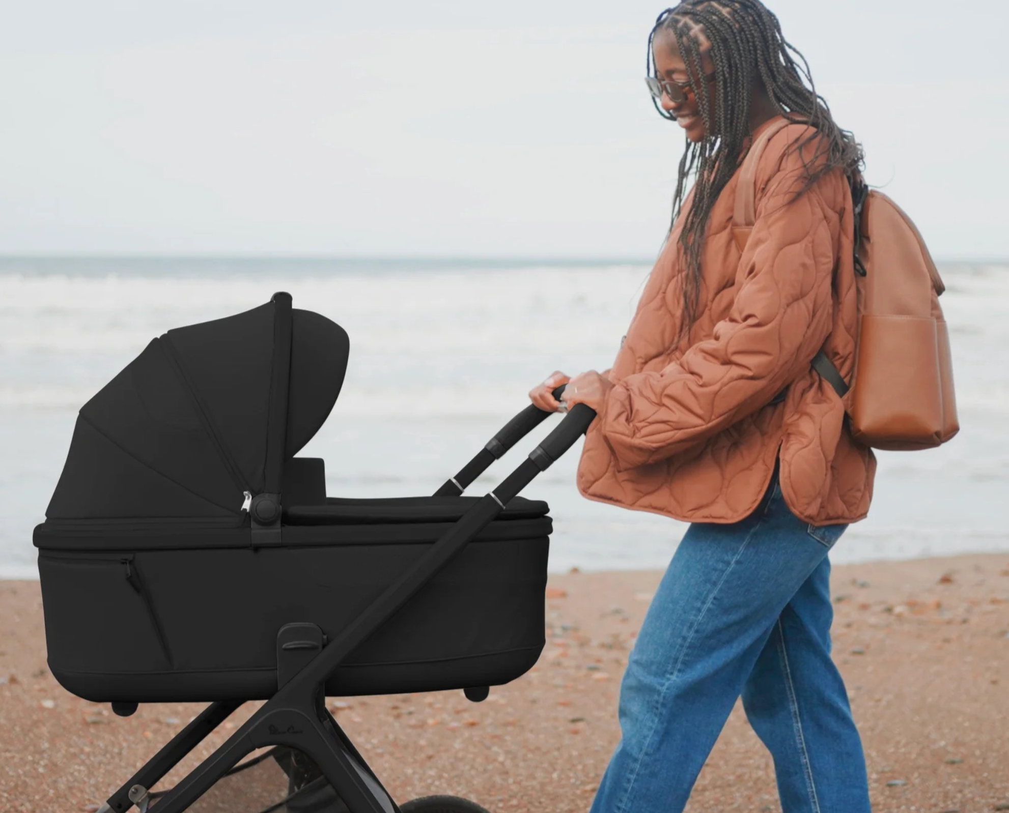 Silvercross Cove Onyx with Carrycot (6 Piece) | ETA June
