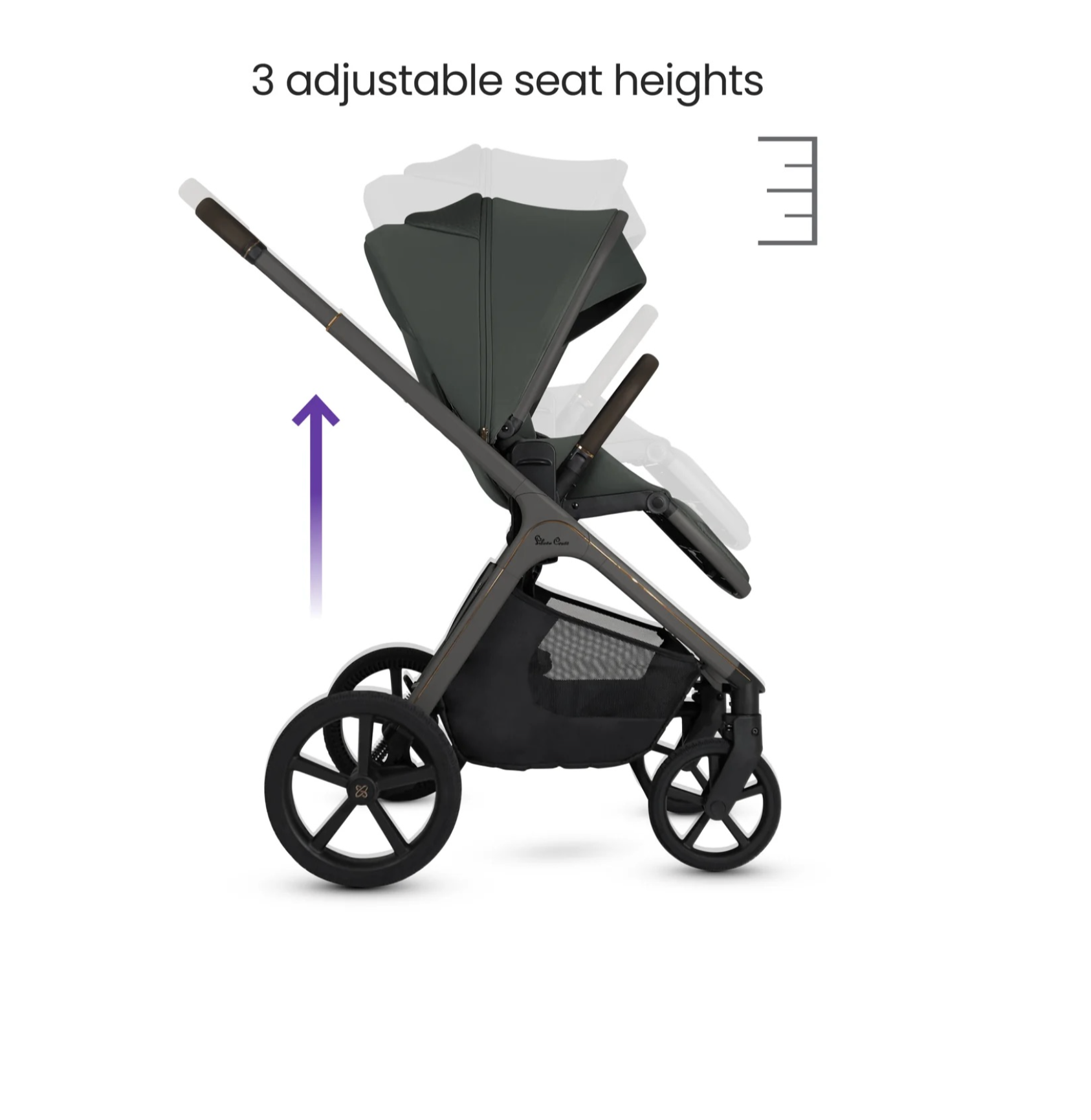 Silvercross Cove Pewter with Carrycot (6 Piece) | ETA June