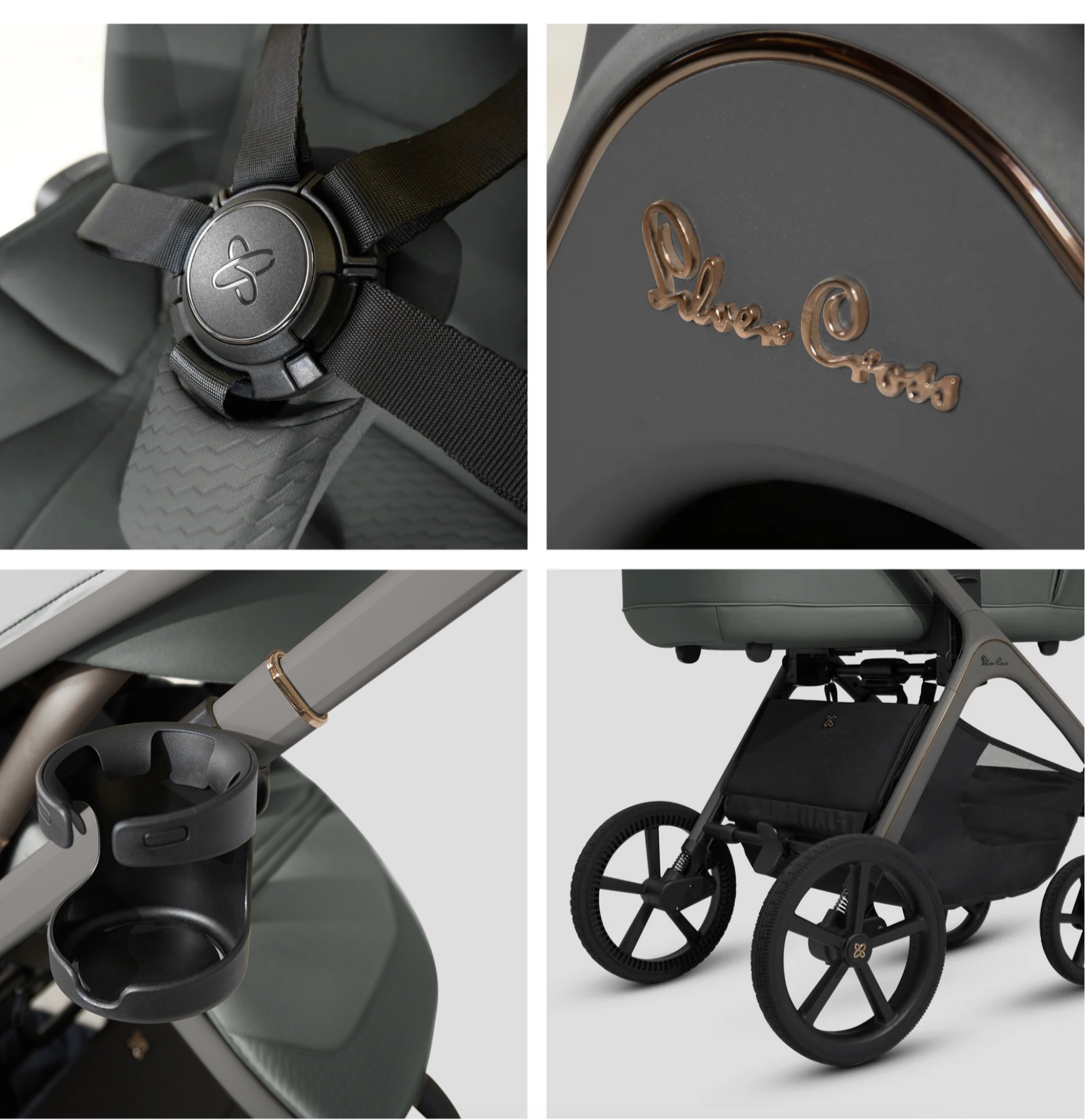 Silvercross Cove Pewter with Carrycot (6 Piece) | ETA June