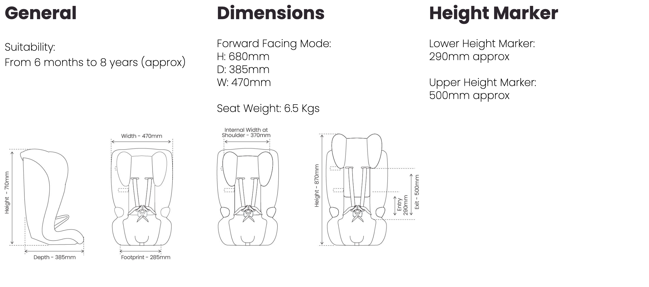 Britax Safe-n-Sound Atlas Gro II - Tiny Tots Baby Store